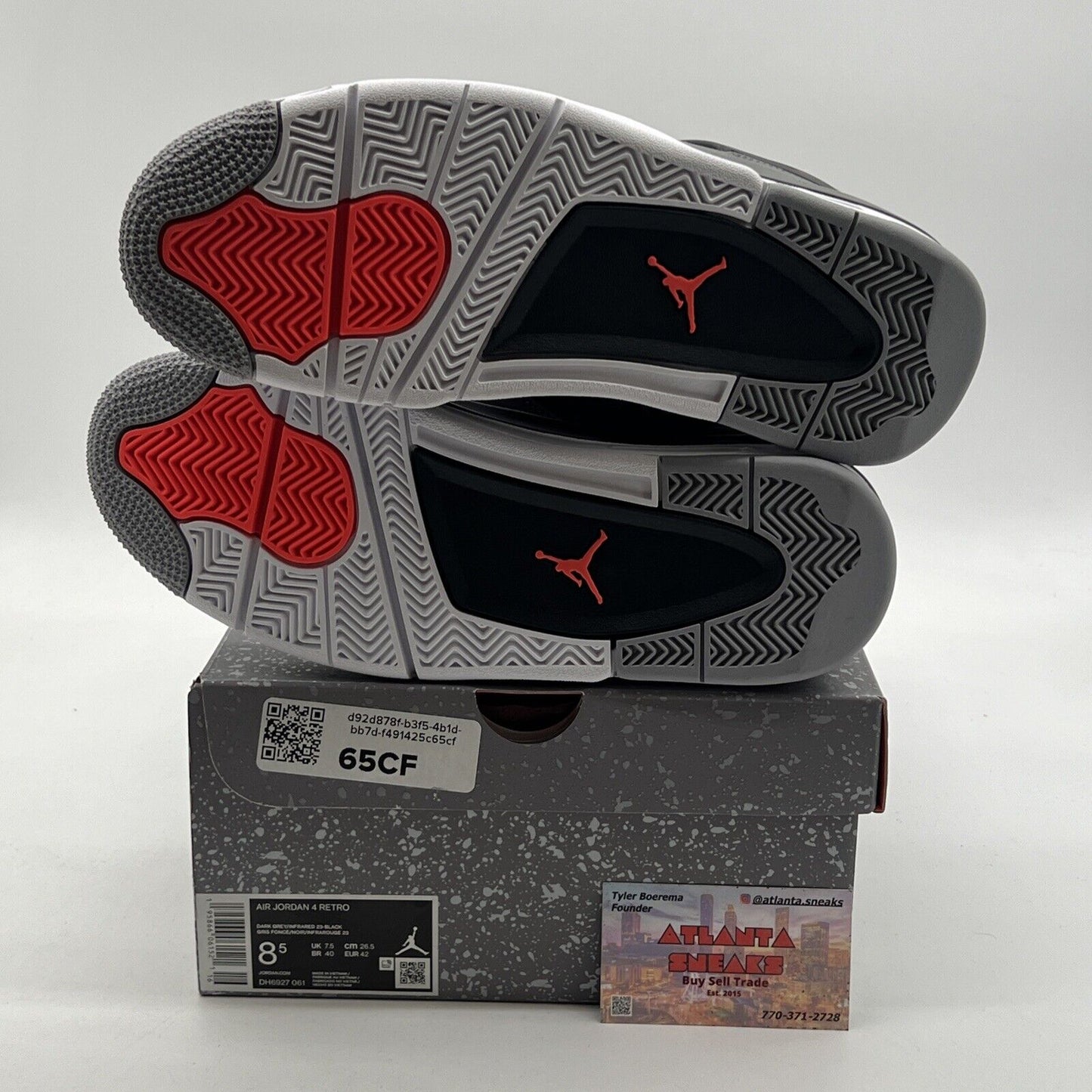 Size 8.5 - Air Jordan 4 Retro Mid Infrared (DH6927-061)