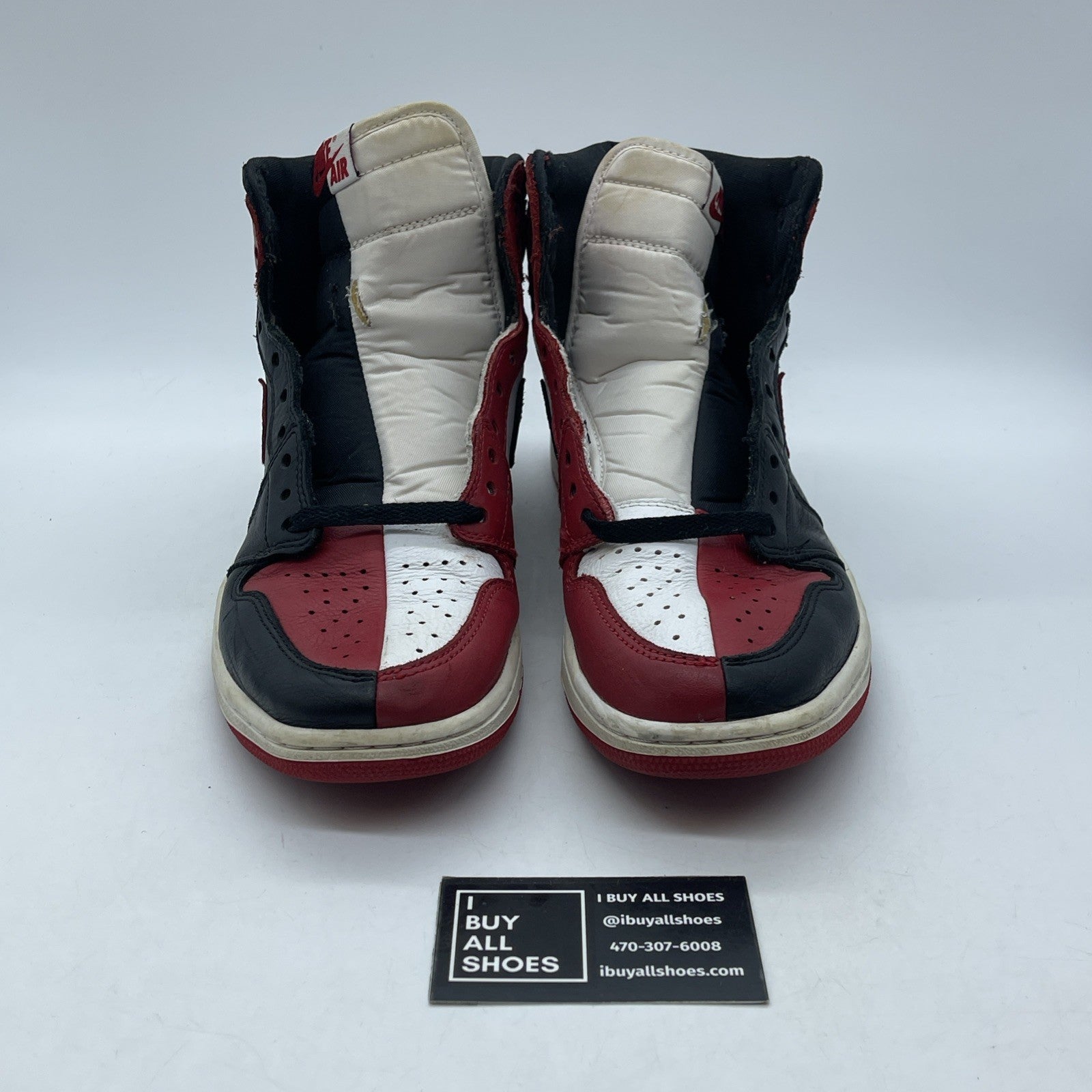 Size 10 - Air Jordan 1 Retro OG NRG High Homage to Home Leather (861428-061)