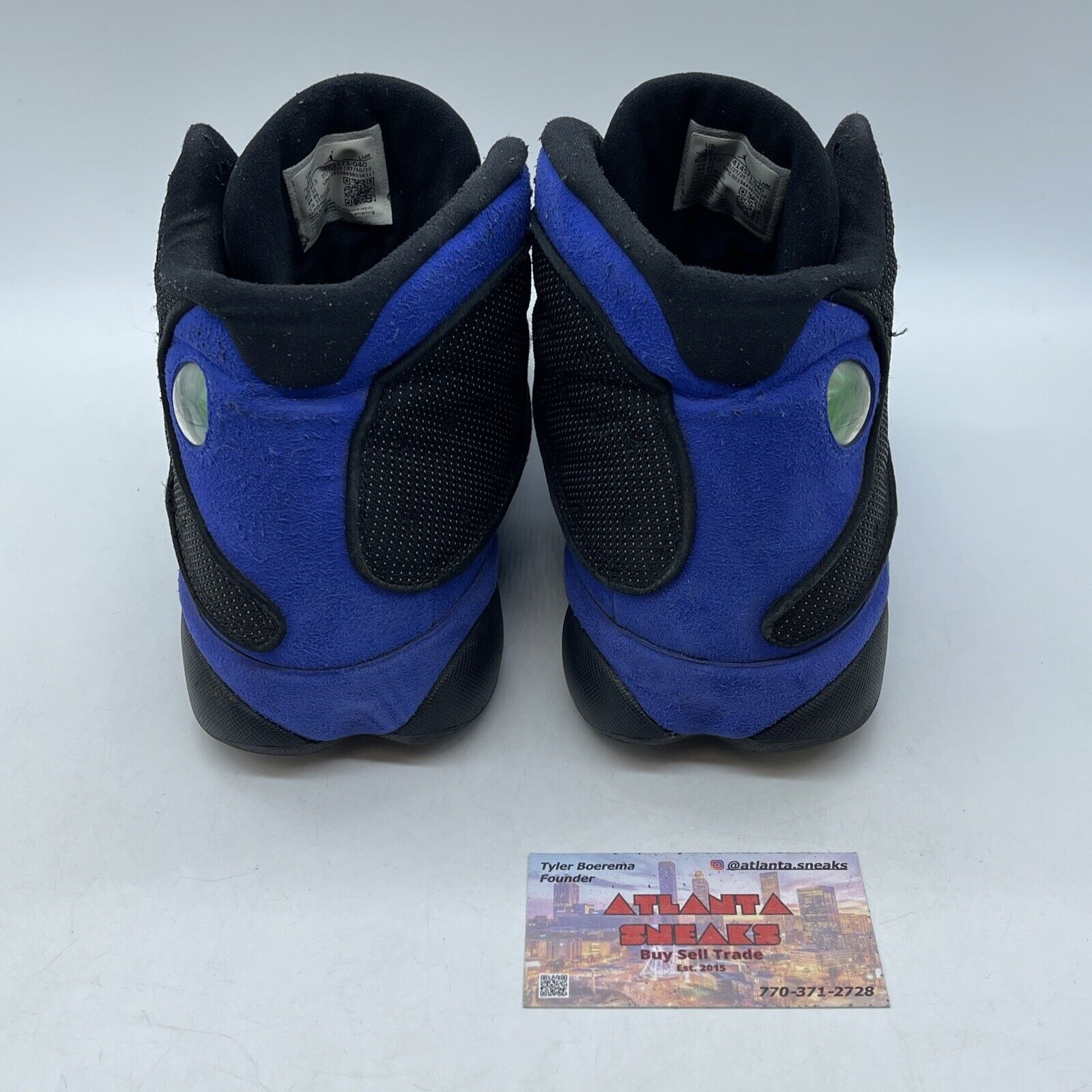 Size 12 - Jordan 13 Retro Hyper Royal Blue Black Suede Leather (414571-040)