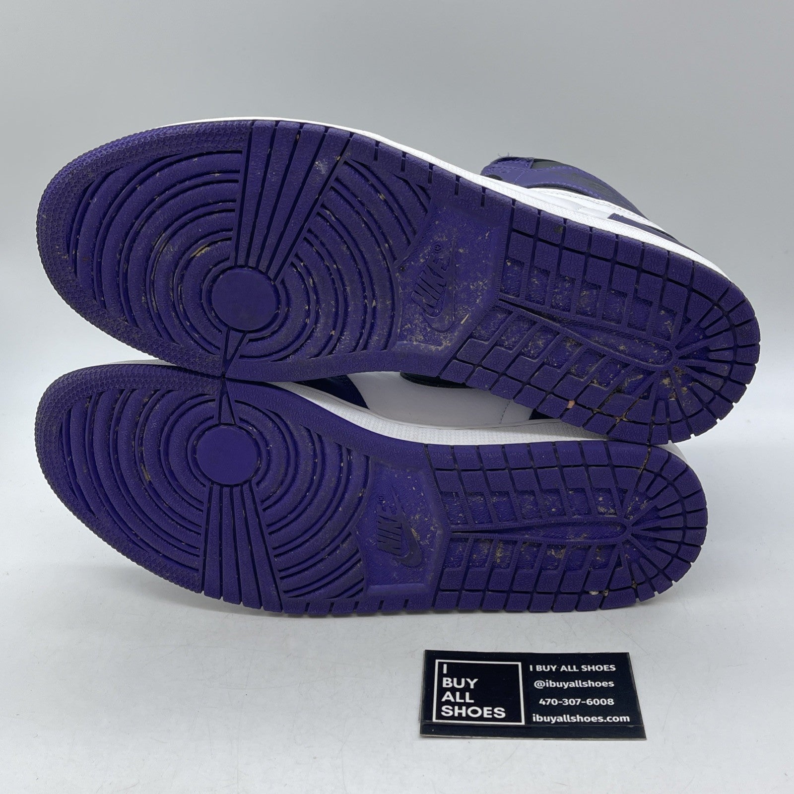 Size 12 - Air Jordan 1 Retro OG High Court Purple 2.0 (555088-500)
