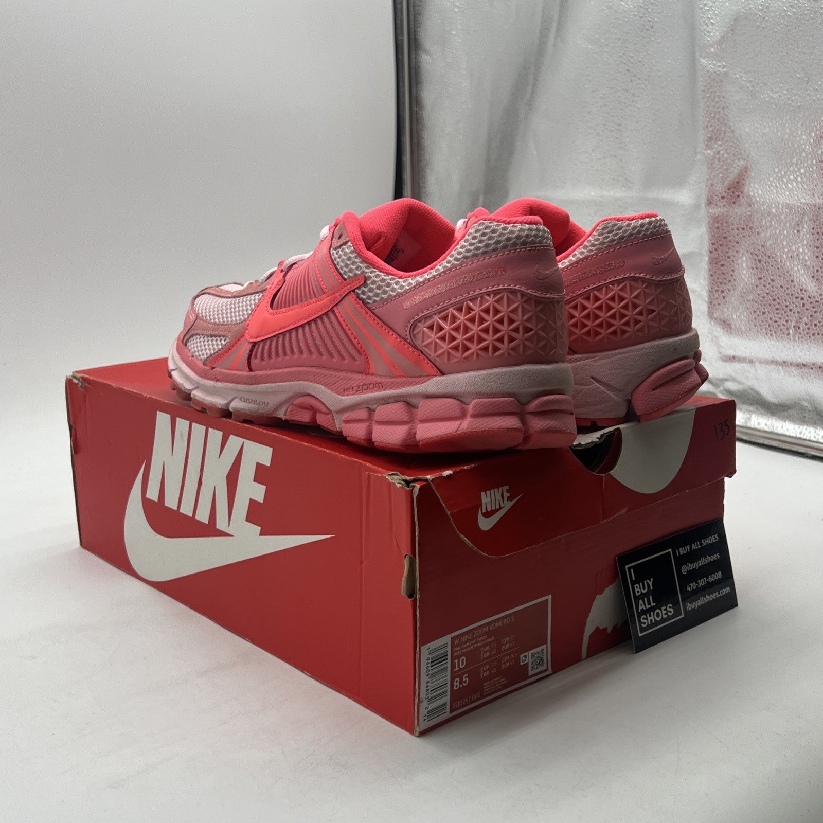 Size 10 - Nike Air Zoom Vomero 5 Barbie W (FQ0257-666)
