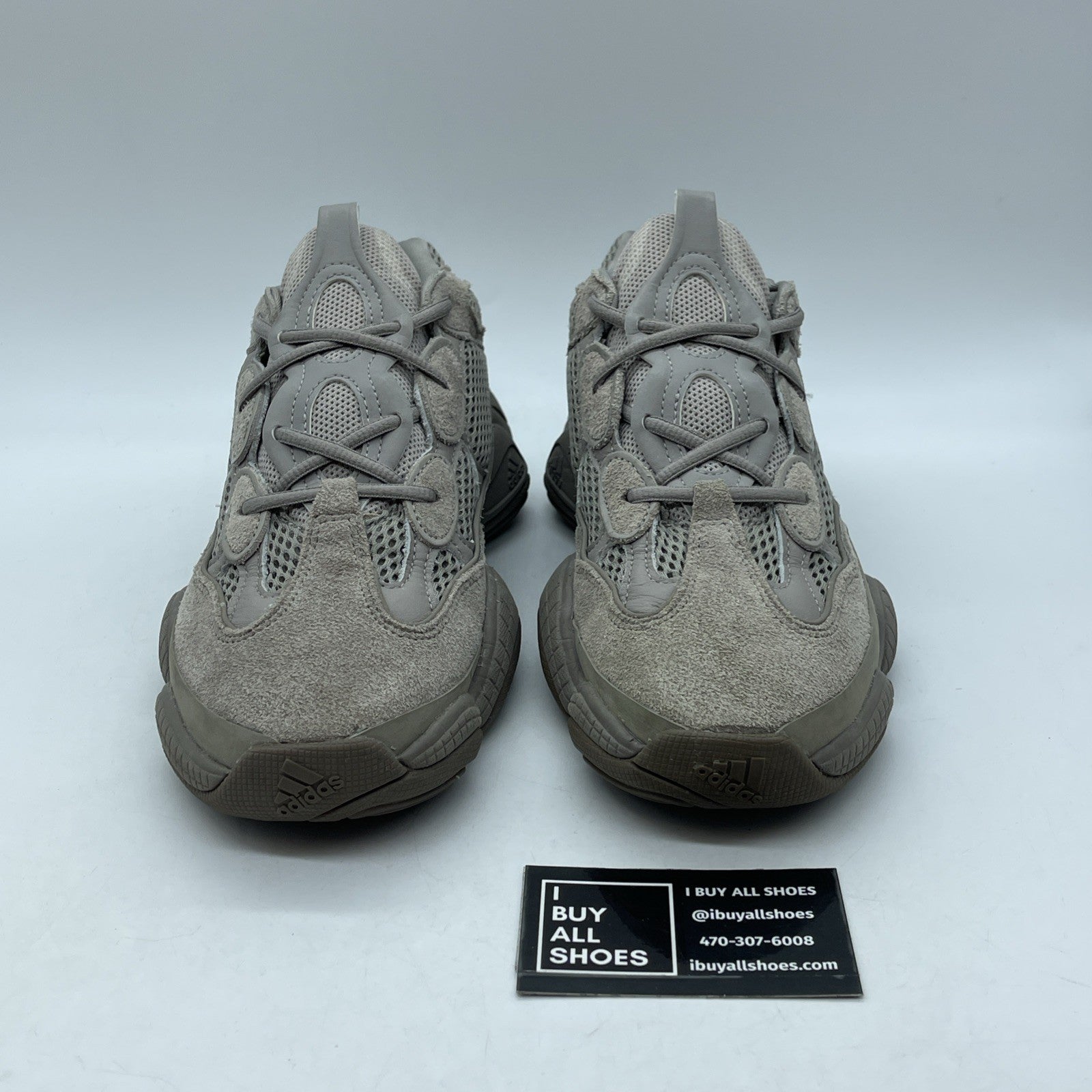 Size 10 - adidas Yeezy 500 Ash Grey Suede Leather (GX3607)