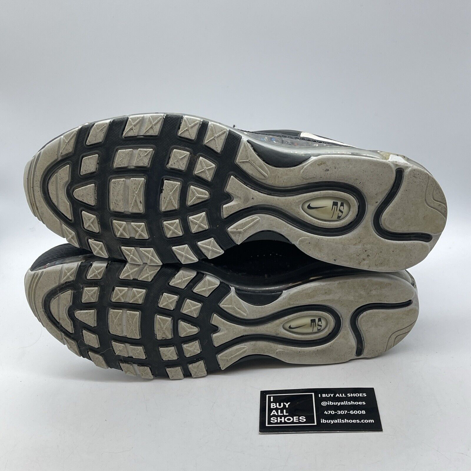 Size 12 - Nike Air Max Terrascape 97 Off Noir Black Suede Leather (DJ5019-001)