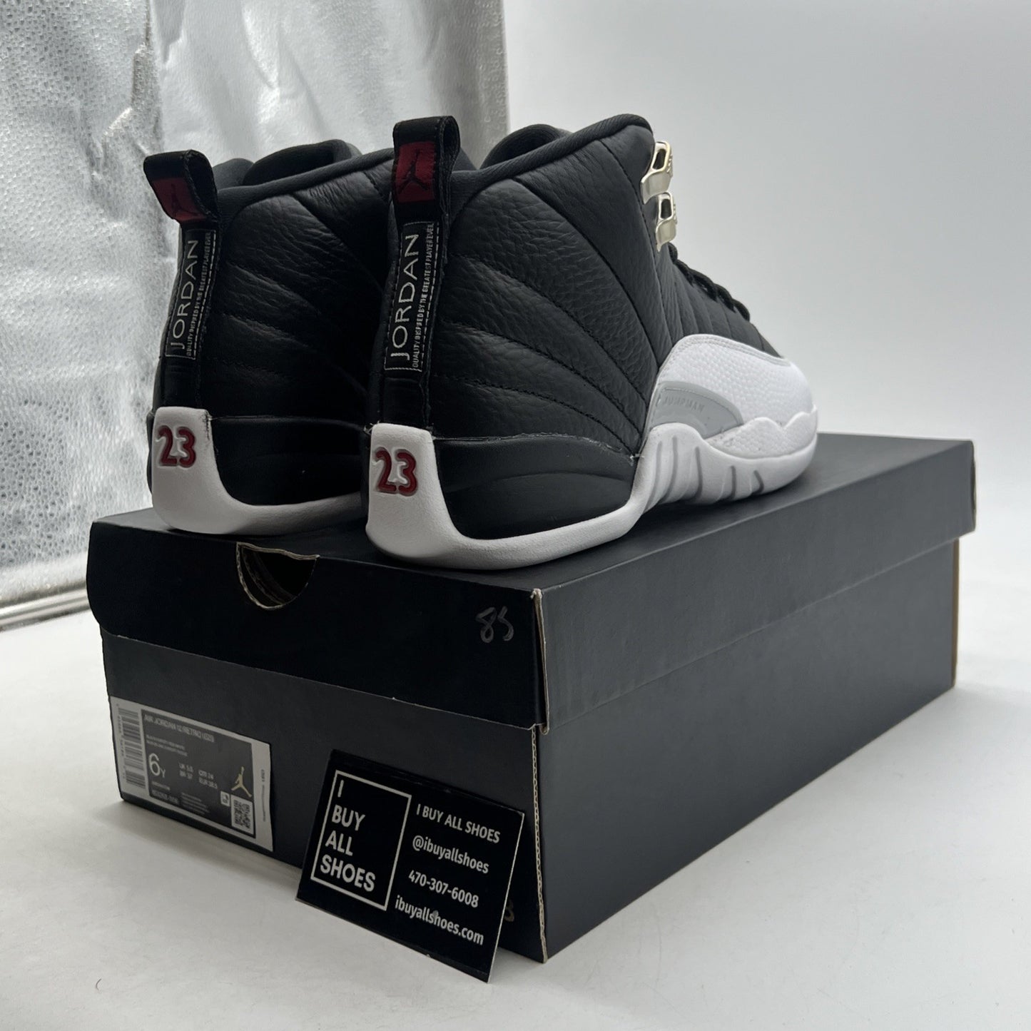 Size 6Y - Air Jordan 12 Retro Mid Playoff (153265-006)