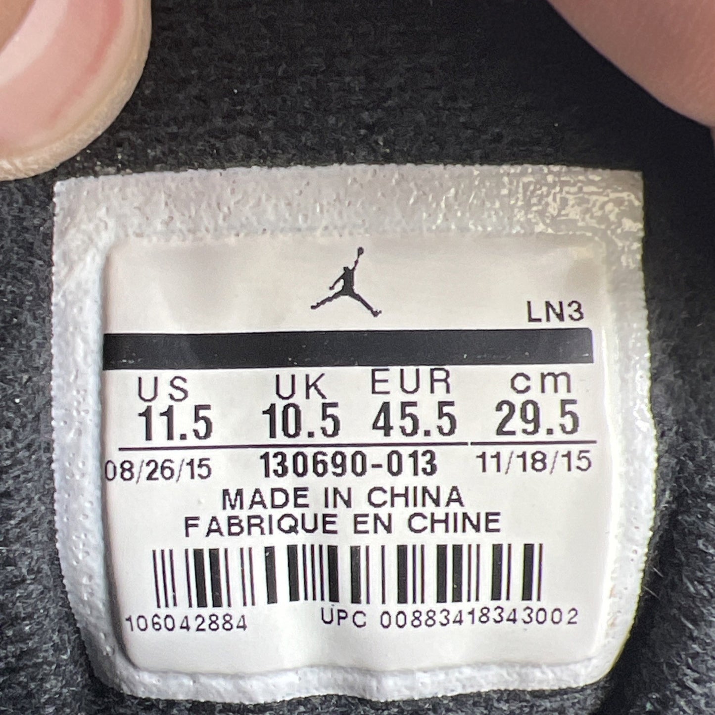 Size 11.5 - Air Jordan 12 Retro The Master (130690-013)