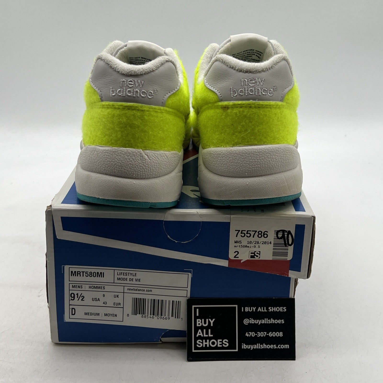 Size 9.5 - New Balance Mita x 580 Battle of The Surfaces (MRT580MI)