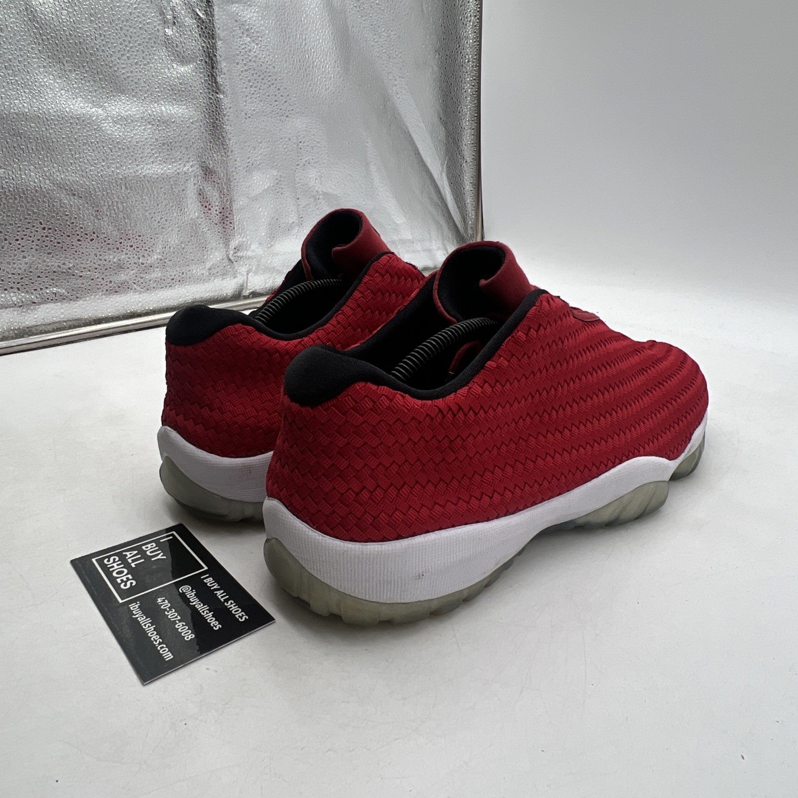 Size 11 - Air Jordan Future Low Gym Red White (718948-601)