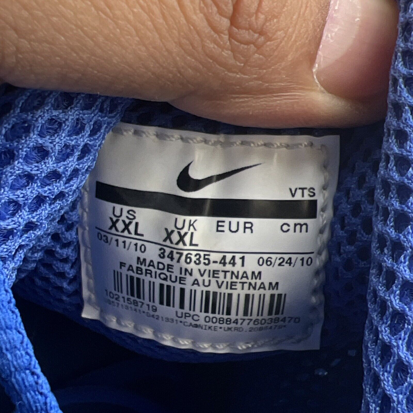 Size 13 - Nike Air Presto Varsity Royal (347635-441)