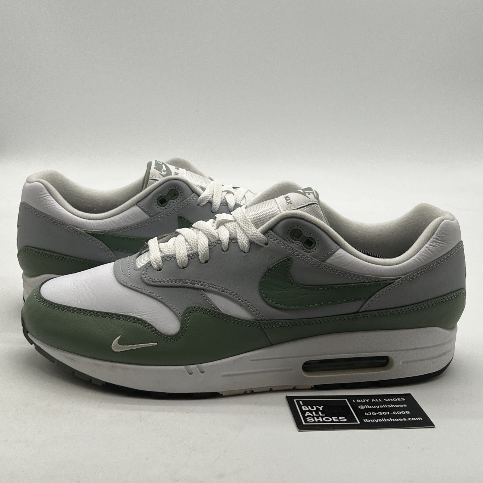 Size 14 - Nike Air Max 1 Premium Spiral Sage (DB5074-100)