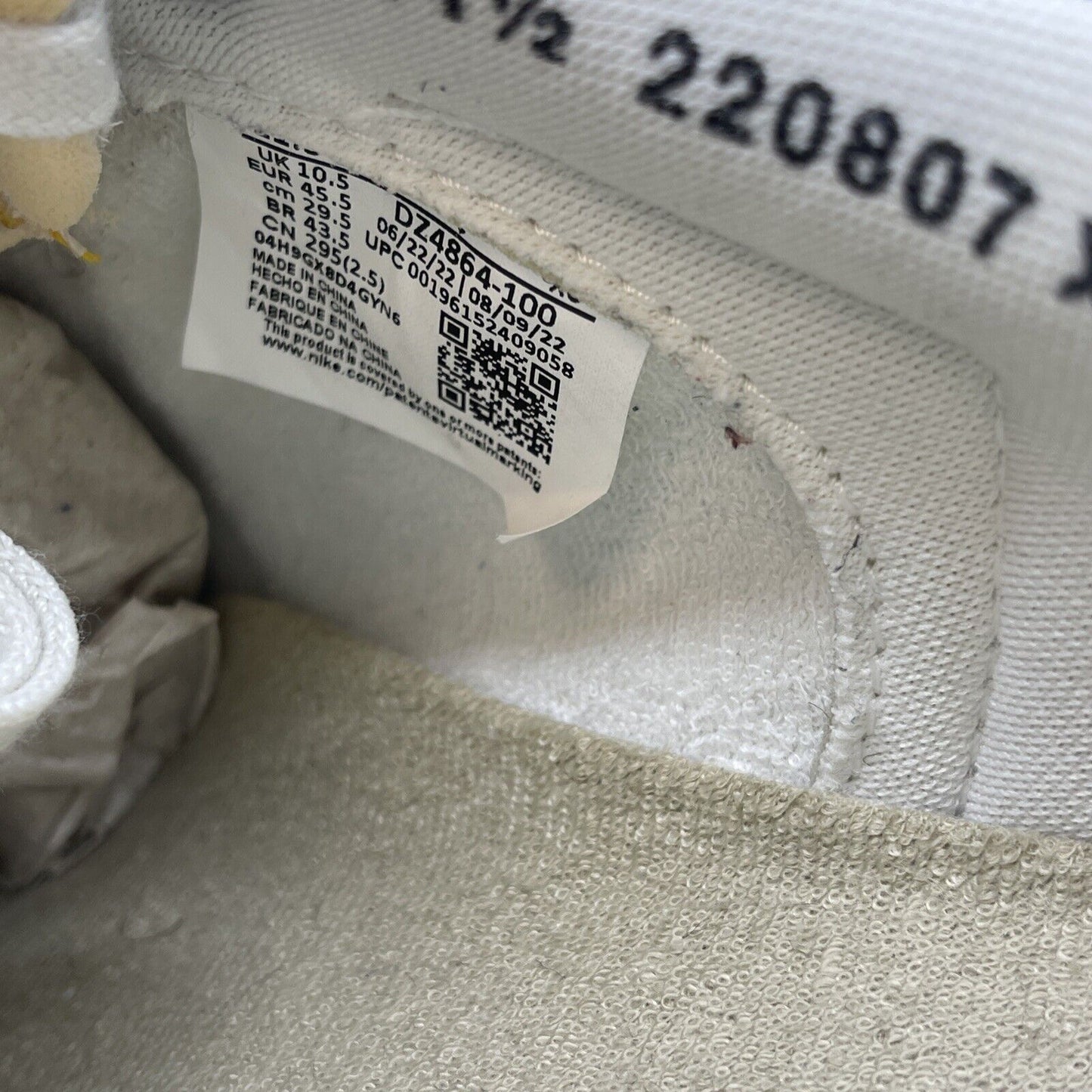 Size 11.5 - Jordan 1 Retro AJKO Low Sail Muslin 2023