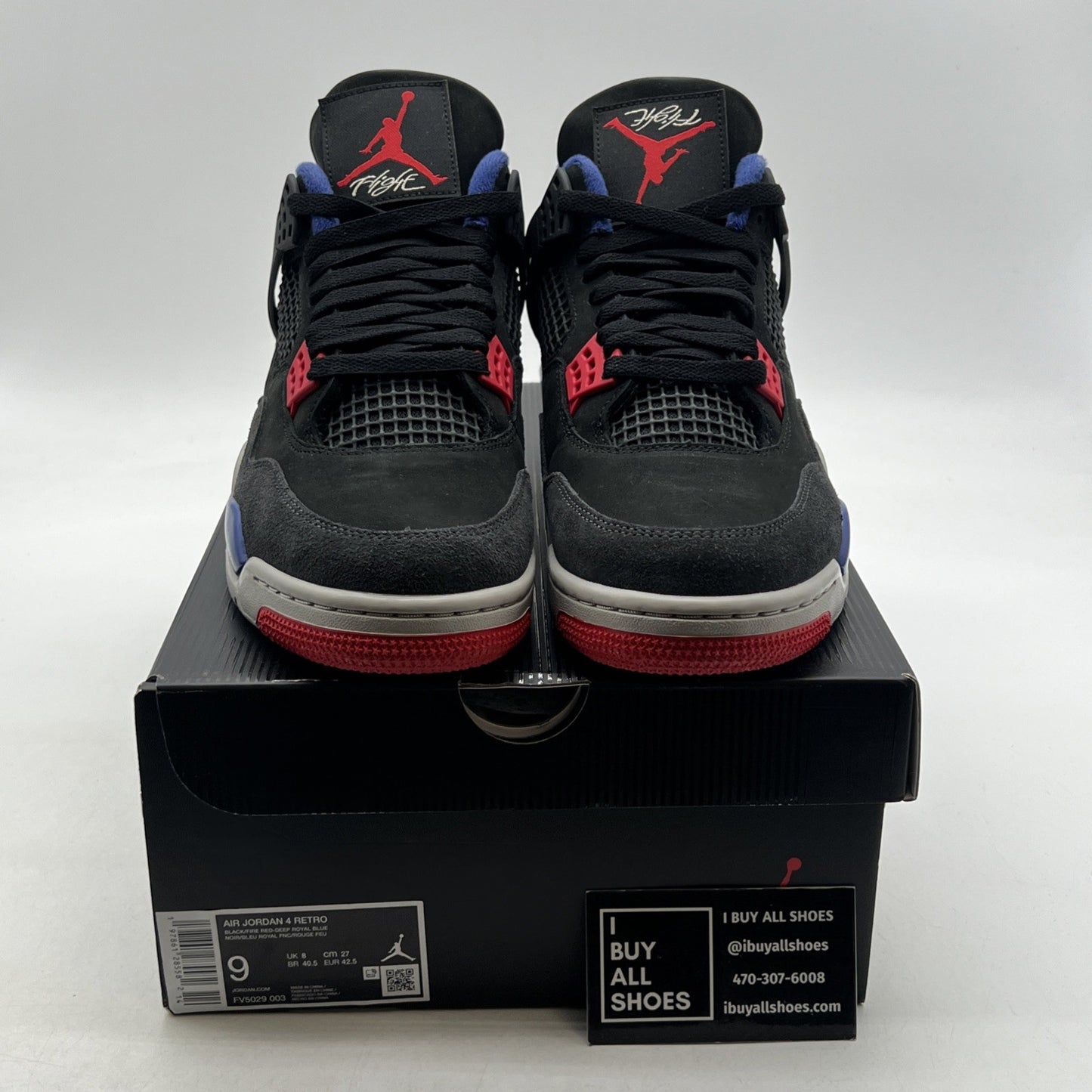 Size 9 - Air Jordan 4 Retro Rare Air - White Lettering (FV5029-003)