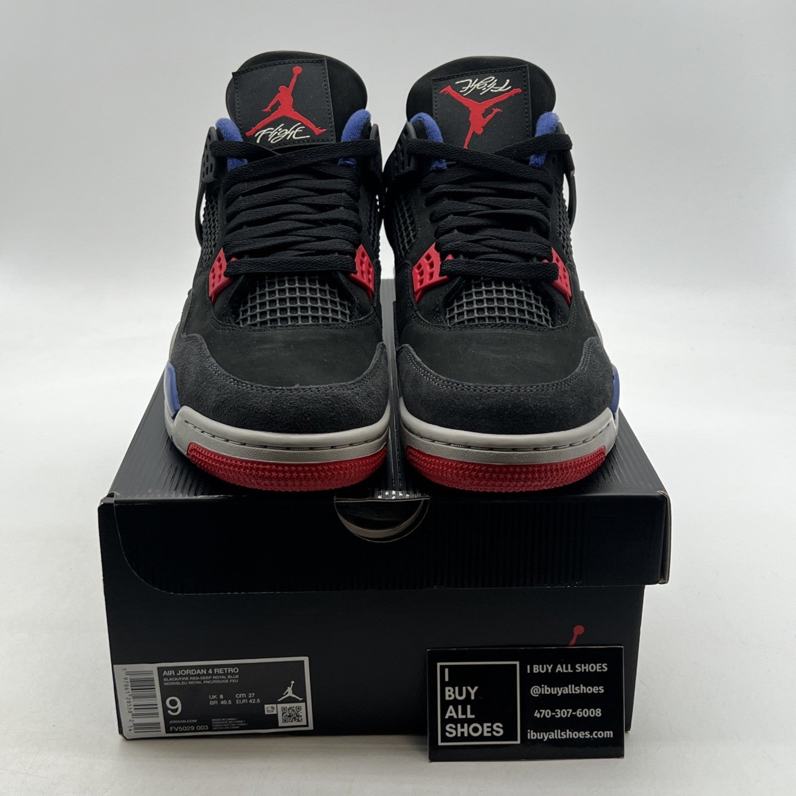 Size 9 - Air Jordan 4 Retro Rare Air - White Lettering (FV5029-003)