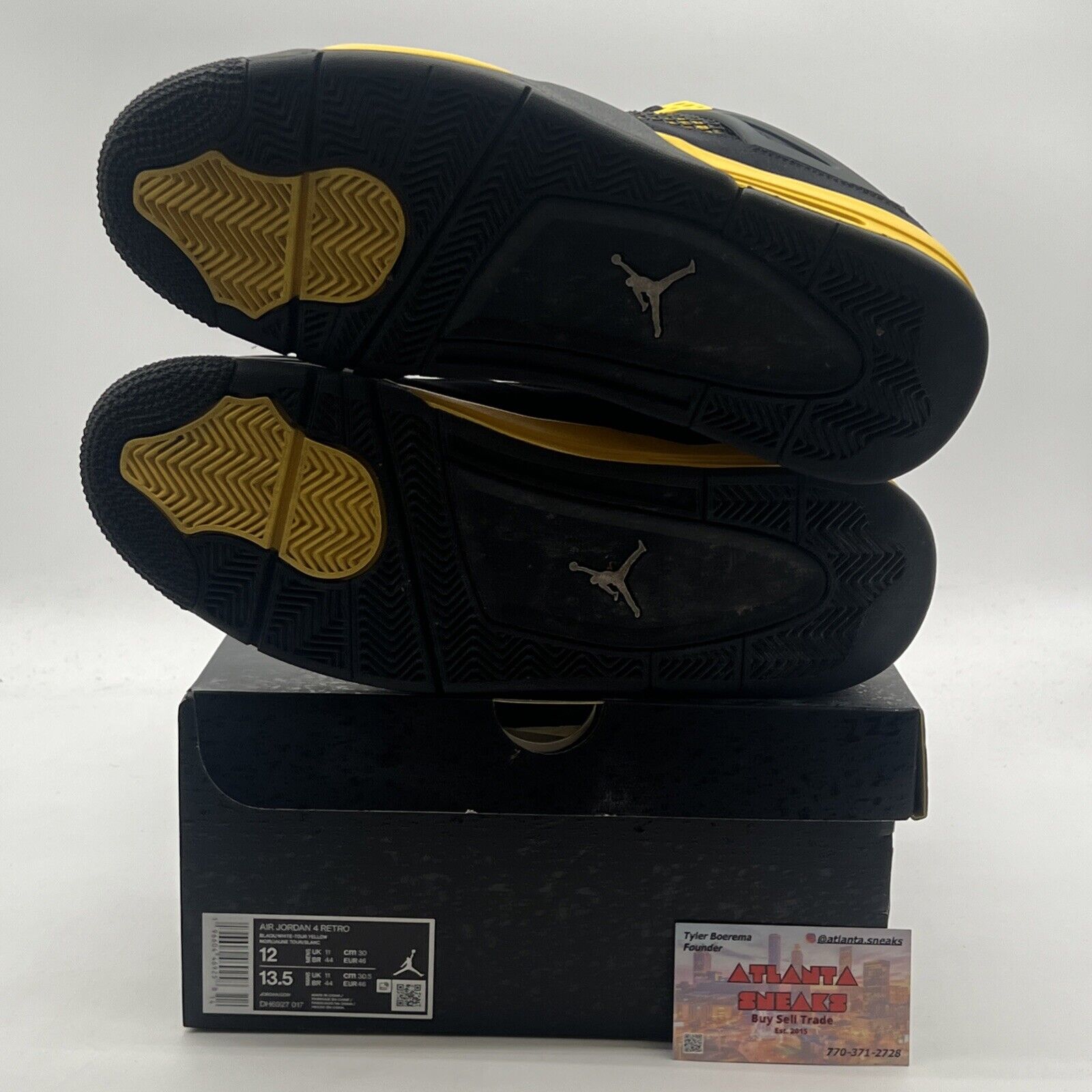 Size 12 - Air Jordan 4 Retro Mid Thunder (DH6927-017)