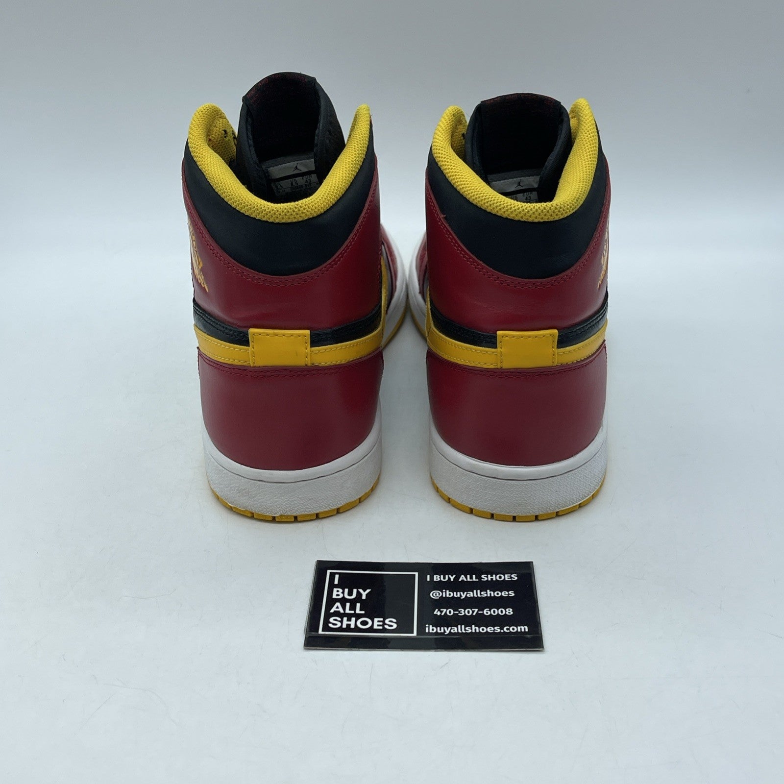 Size 9.5 - Air Jordan 1 Retro OG High Highlight Reel Red Leather (555088-017)
