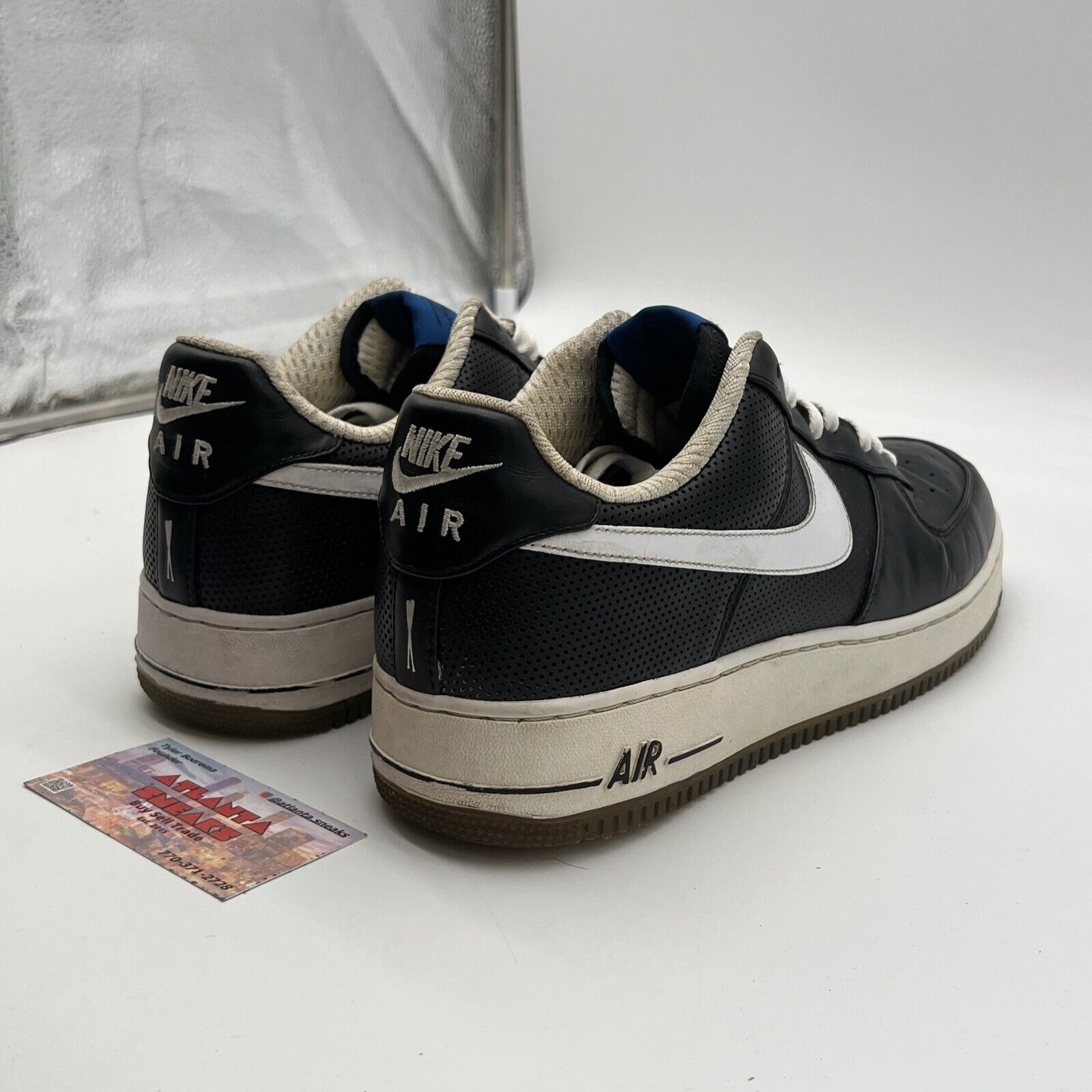 Size 12 - Nike Air Force 1 Premium Low Futura Mens Shoes (318775-004)