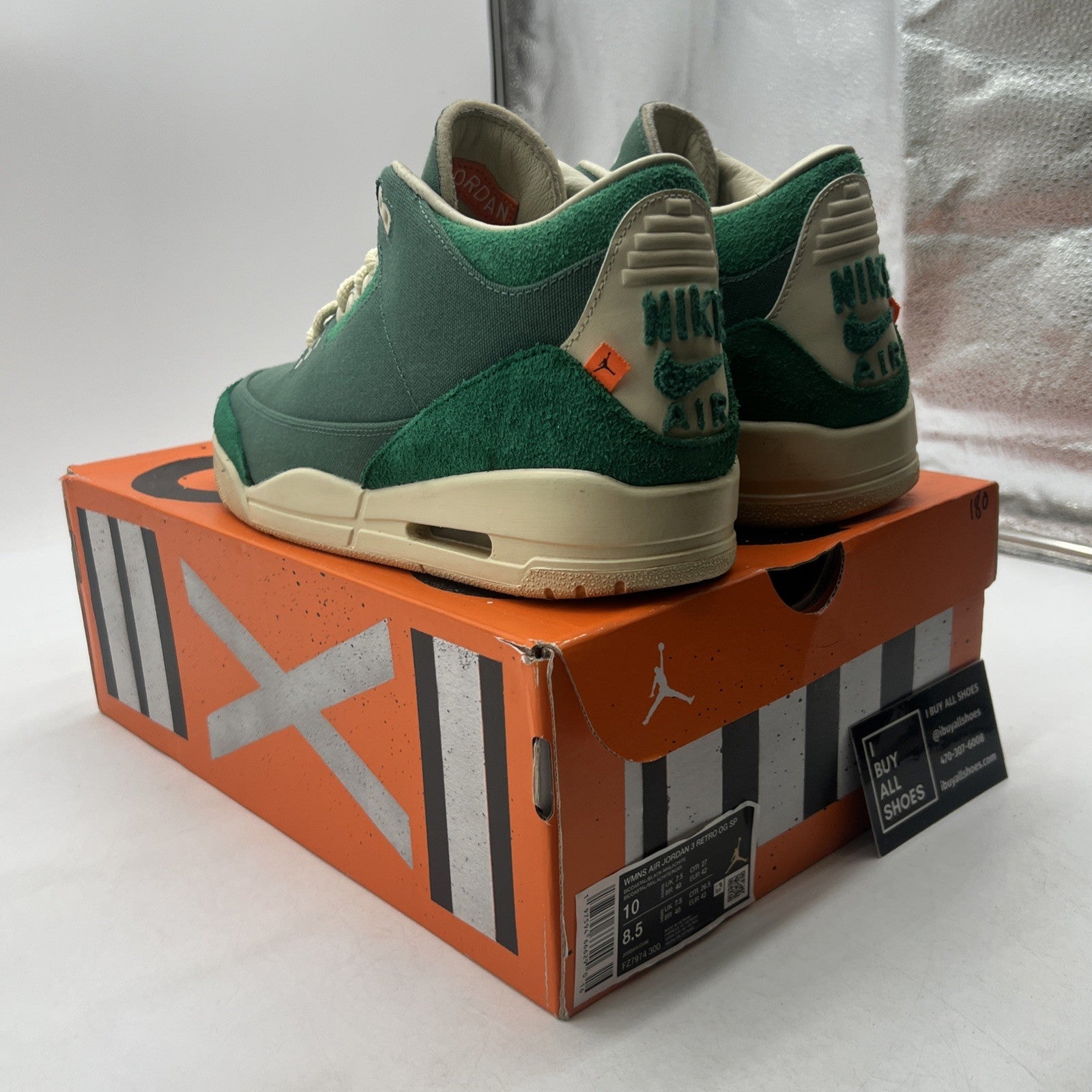 Size 10 - Nina Chanel Abney x Air Jordan 3 Retro SP Bicoastal W (FZ7974-300)