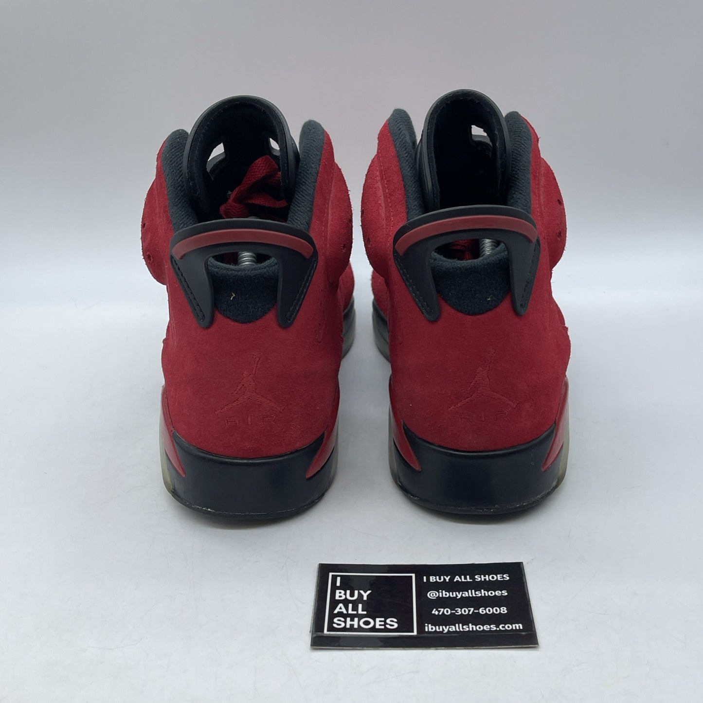 Size 10 - Air Jordan 6 Retro Toro Bravo Red Black Suede (CT8529-600)