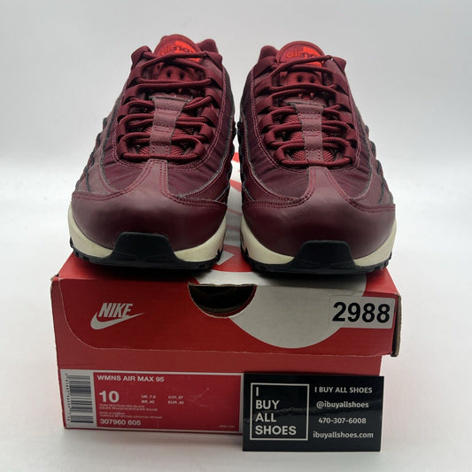 Size 10 - Nike Air Max 95 Team Red W (307960-605)