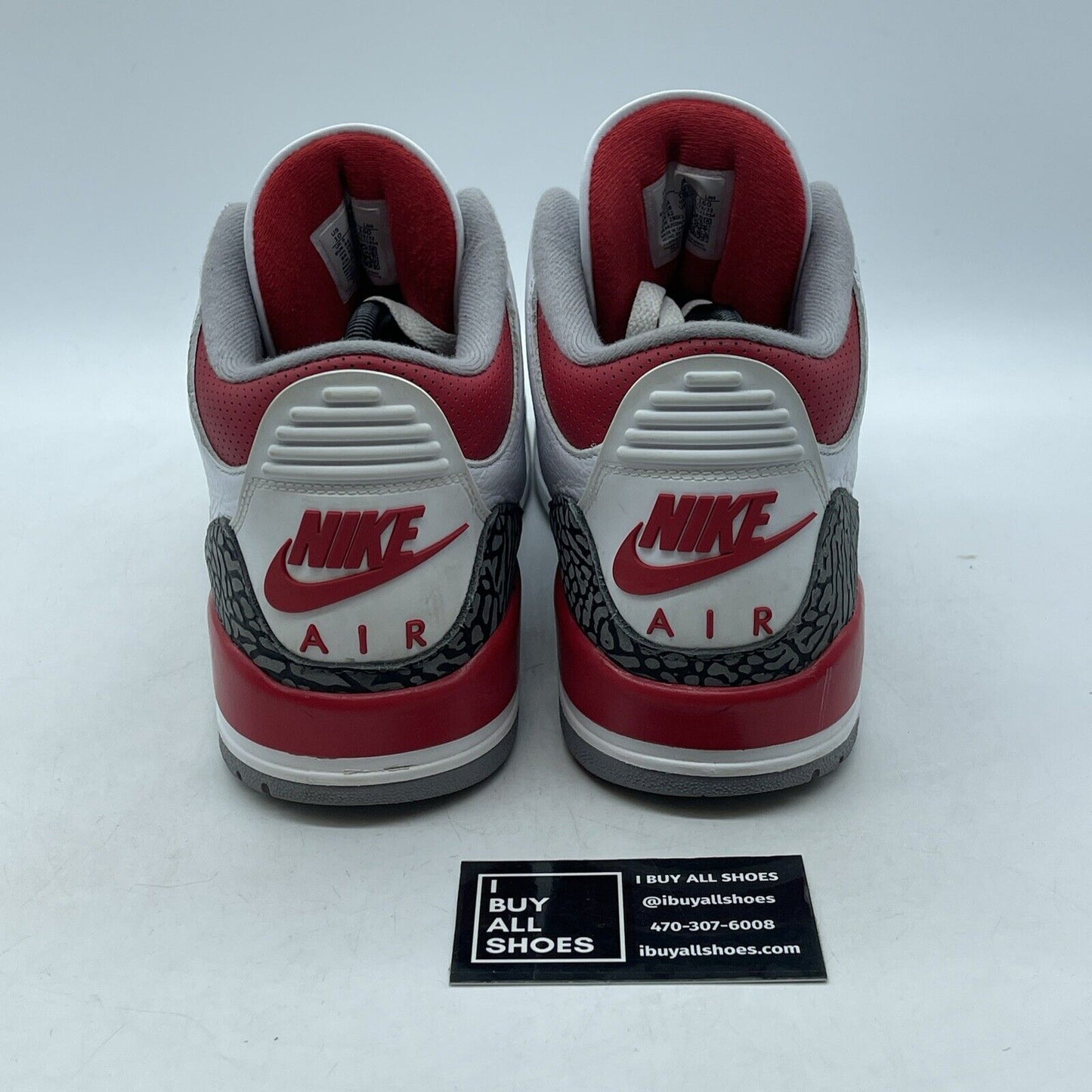 Size 10 - Jordan 3 Retro Mid Fire Red White Grey Suede Leather (DN3707-160)