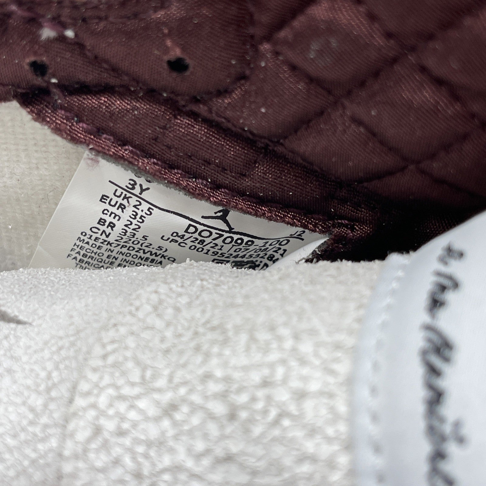Size 3Y - Air Jordan 1 OG x A Ma Maniere High Airness (DO7099-100)