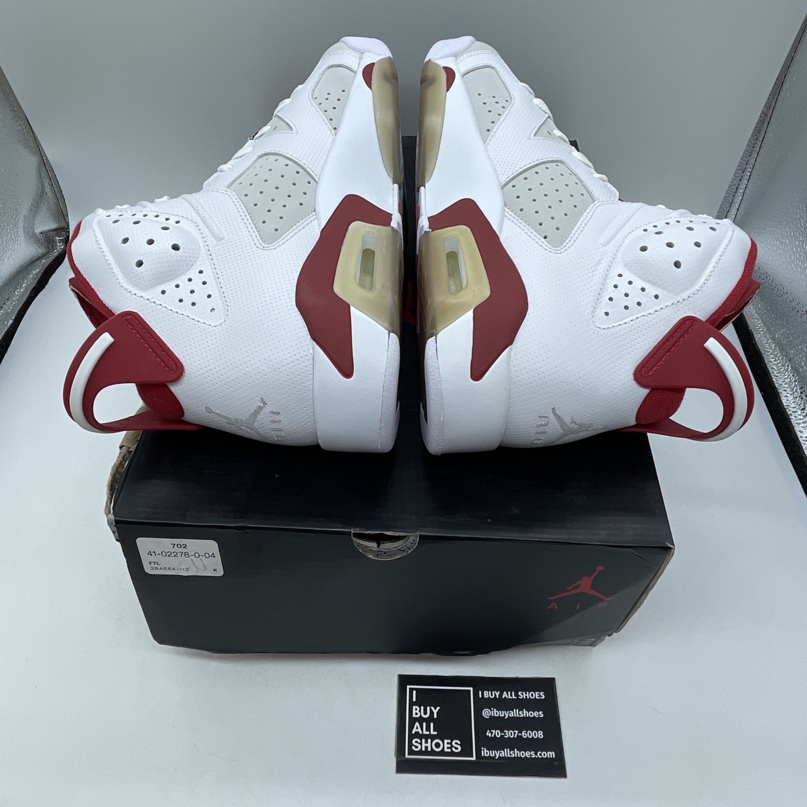Size 9.5 - Air Jordan 6 Retro Alternate (384664-113)