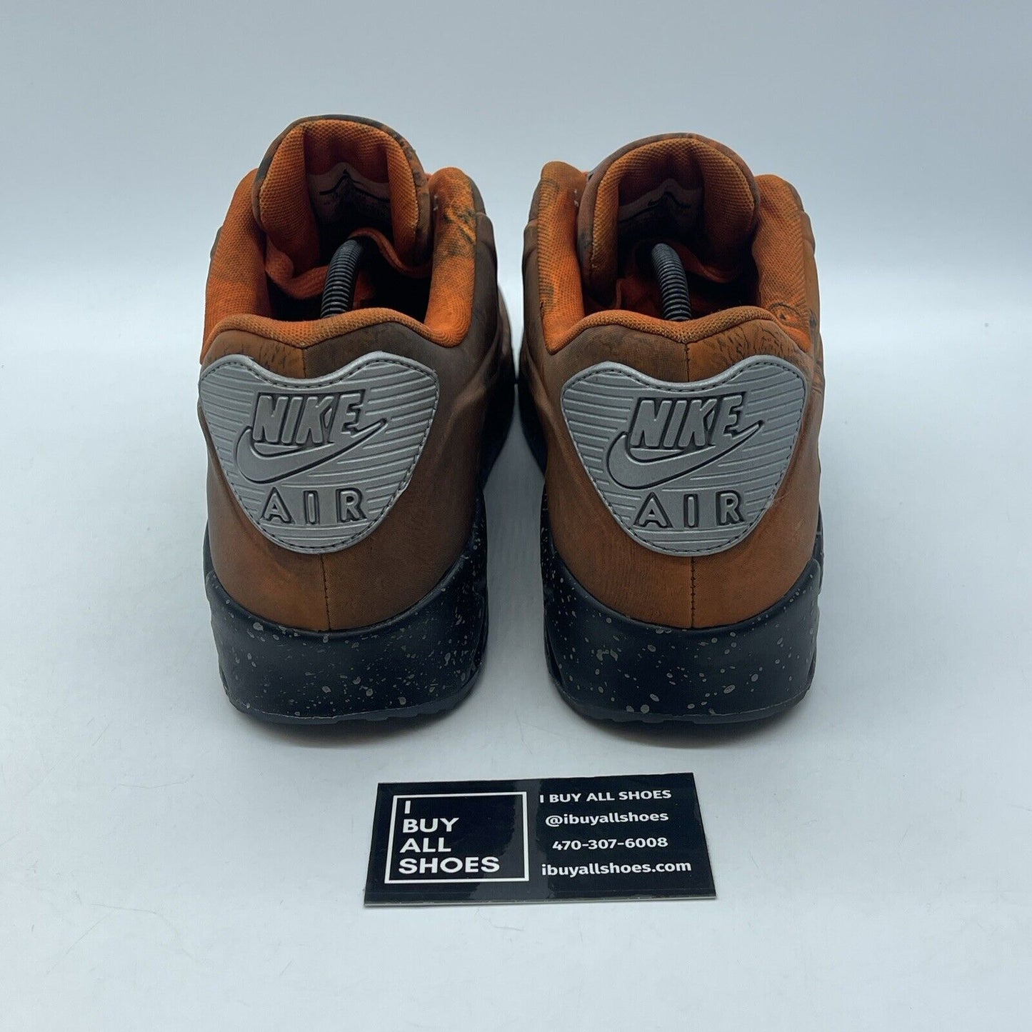 Size 12 - Nike Air Max 90 QS Mars Landing Black Brown Leather (CD0920-600)