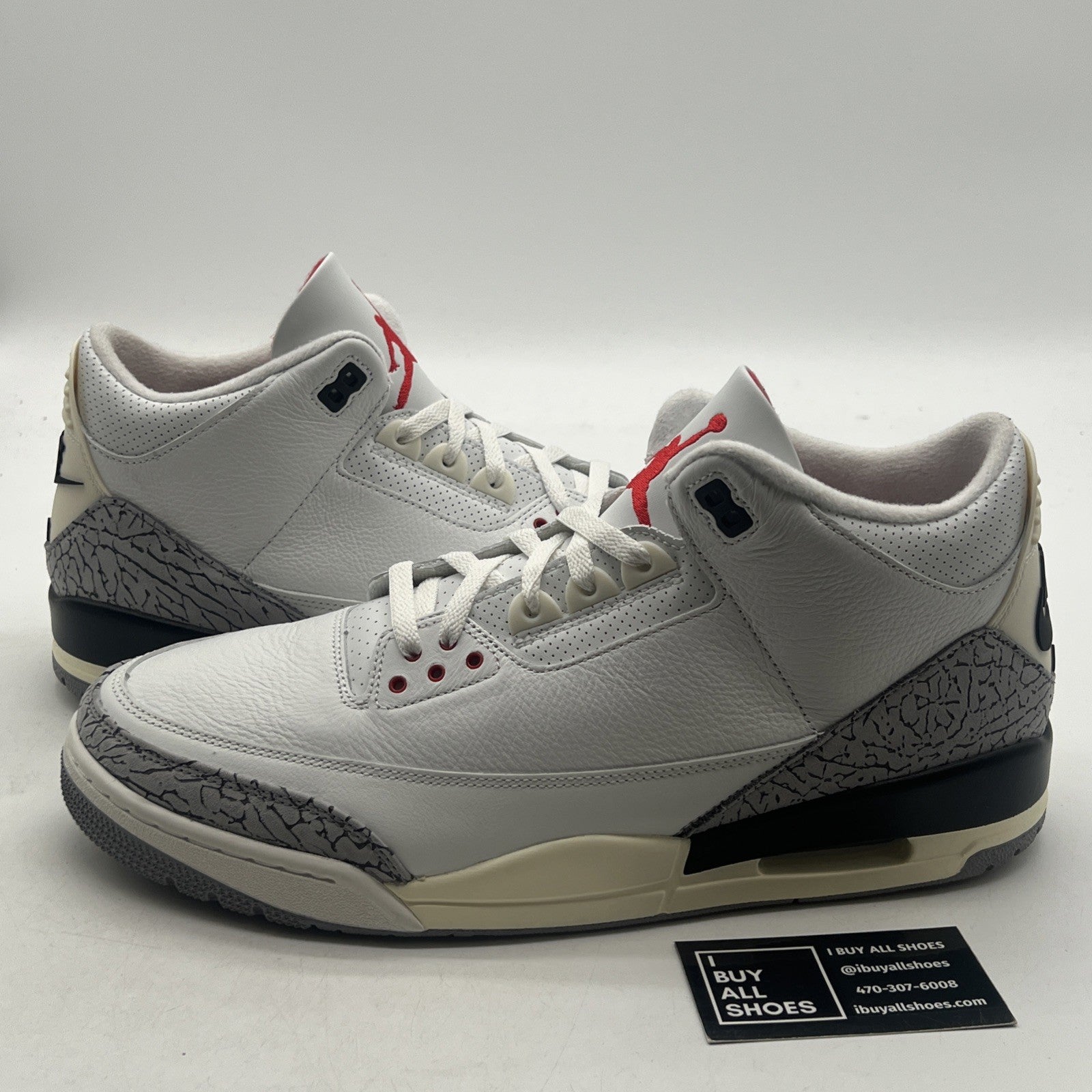 Size 14 - Air Jordan 3 Retro Mid White Cement Reimagined (DN3707-100)