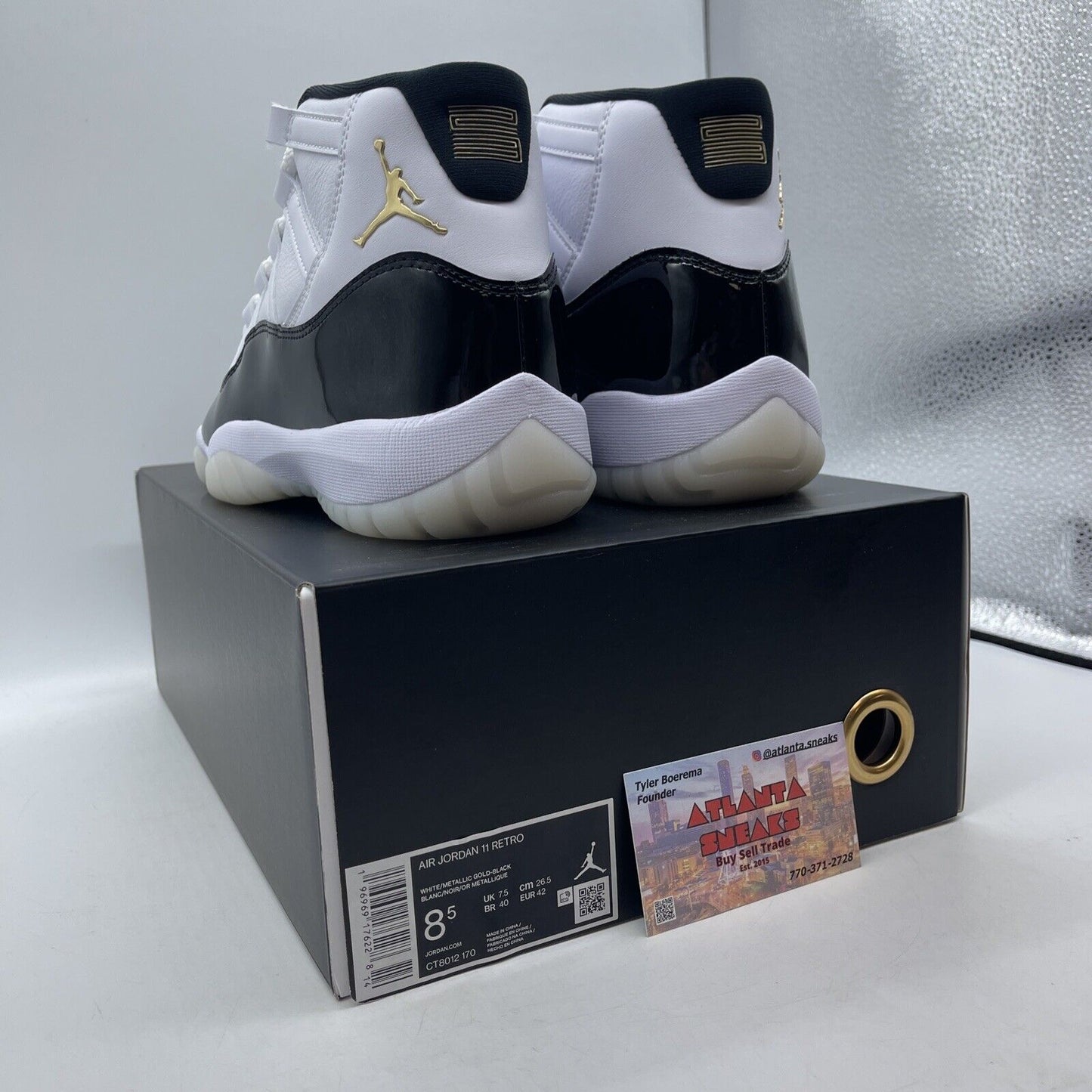 Size 8.5 - Jordan 11 Retro Mid Gratitude / Defining Moments Leather (CT8012-170)