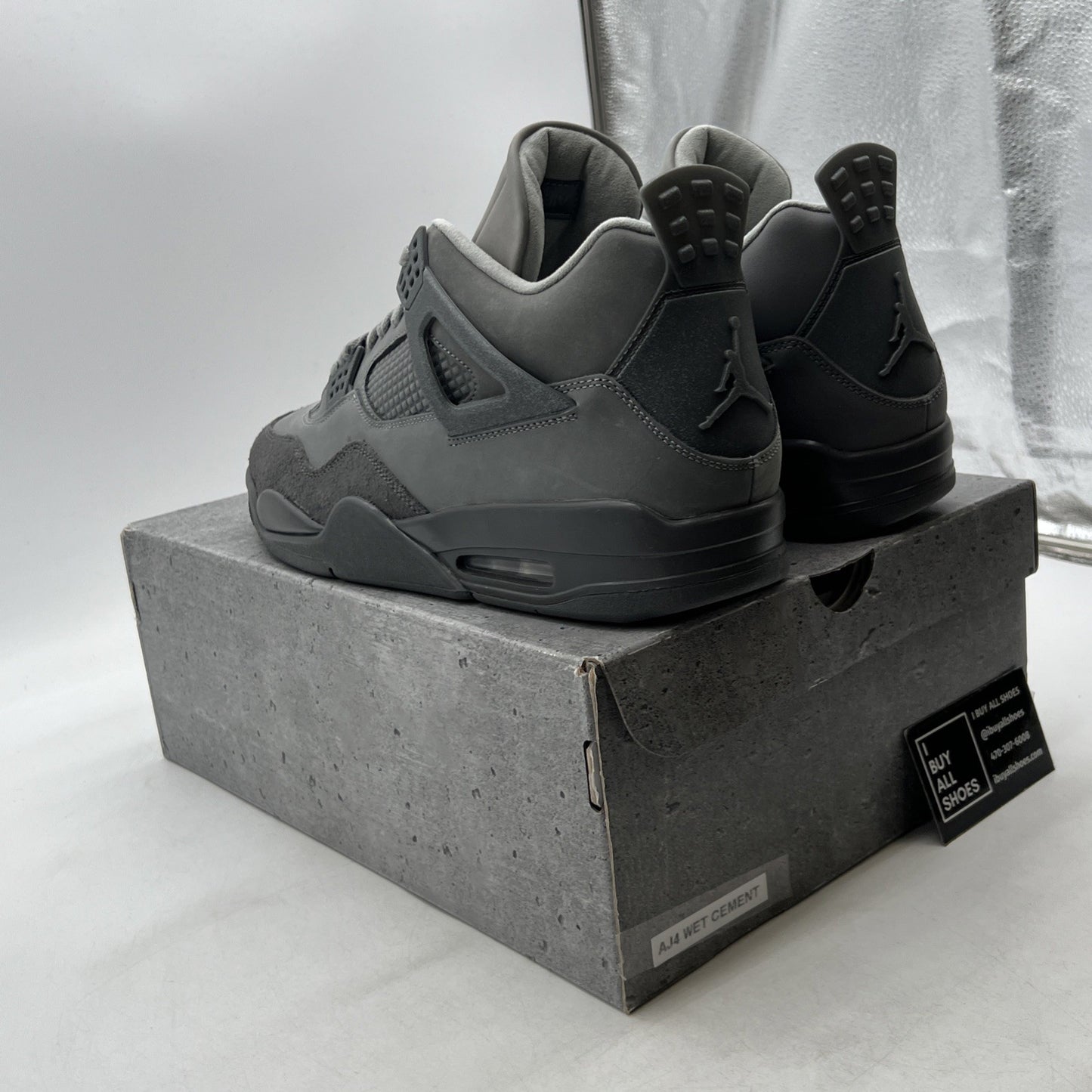 Size 13 - Air Jordan 4 Retro SE Wet Cement (FQ7928-001)