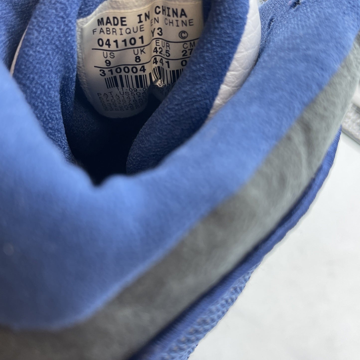 Size 9 - Air Jordan 13 Retro 2005 Flint Blue Grey White Suede (310004-441)