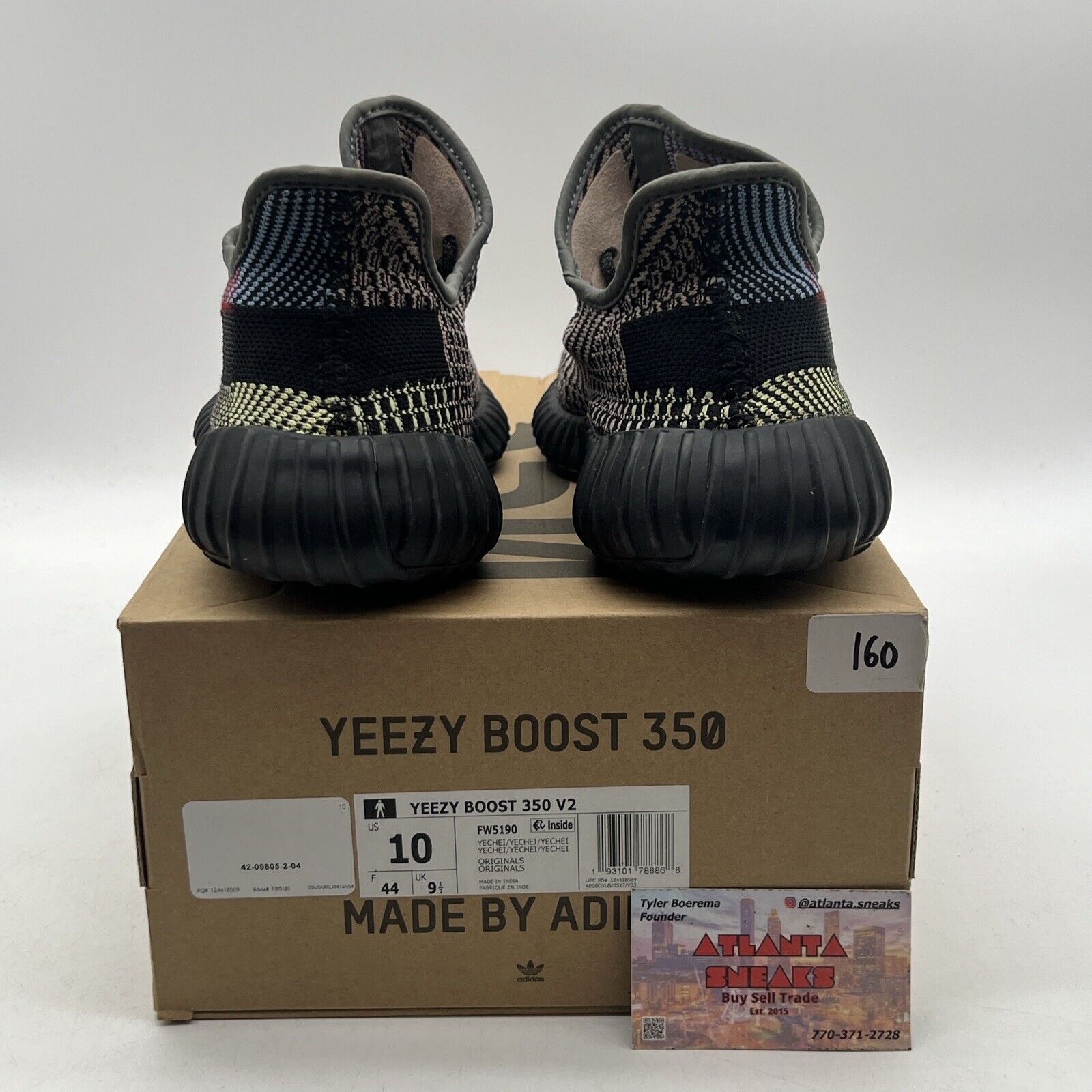 Size 10 - adidas Yeezy Boost 350 V2 Yecheil Non-Reflective Brown (FW5190)