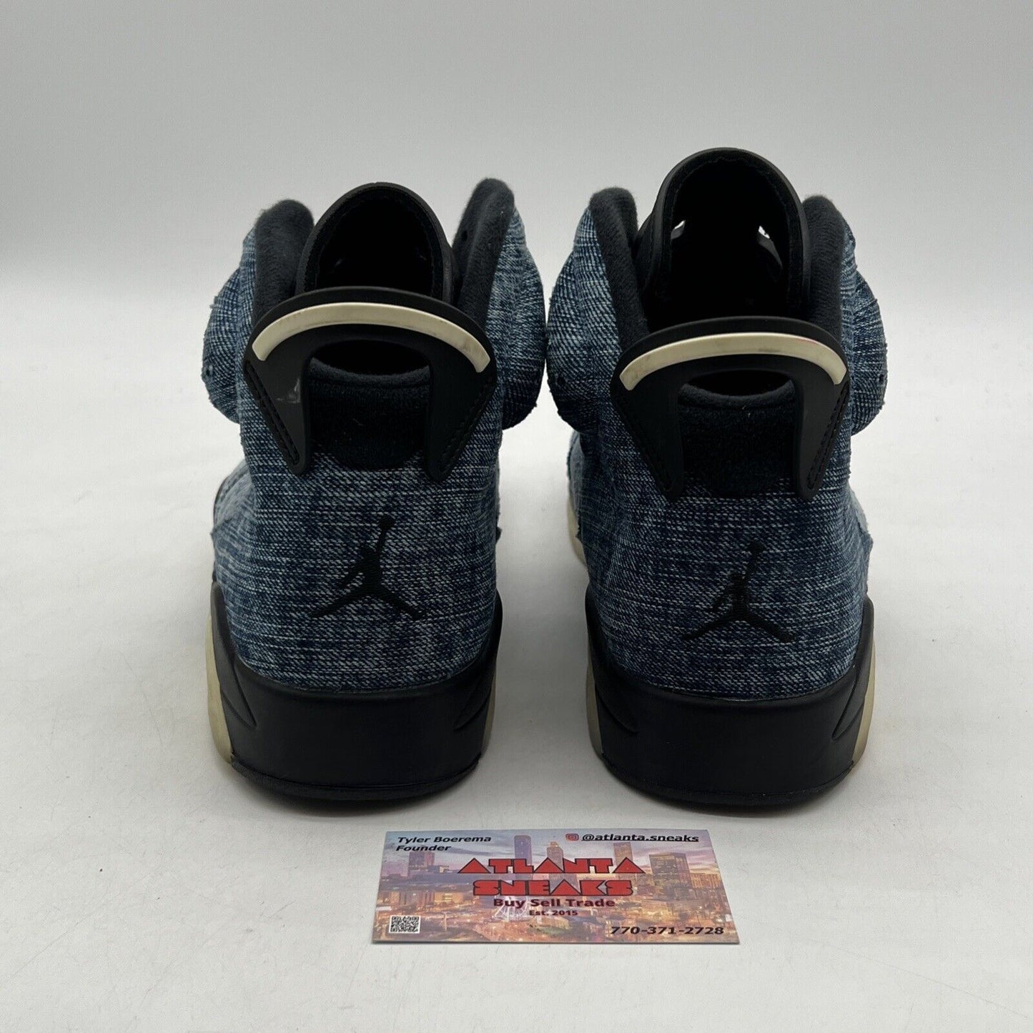 Size 9.5 - Air Jordan 6 Retro Washed Denim (CT5350-401)