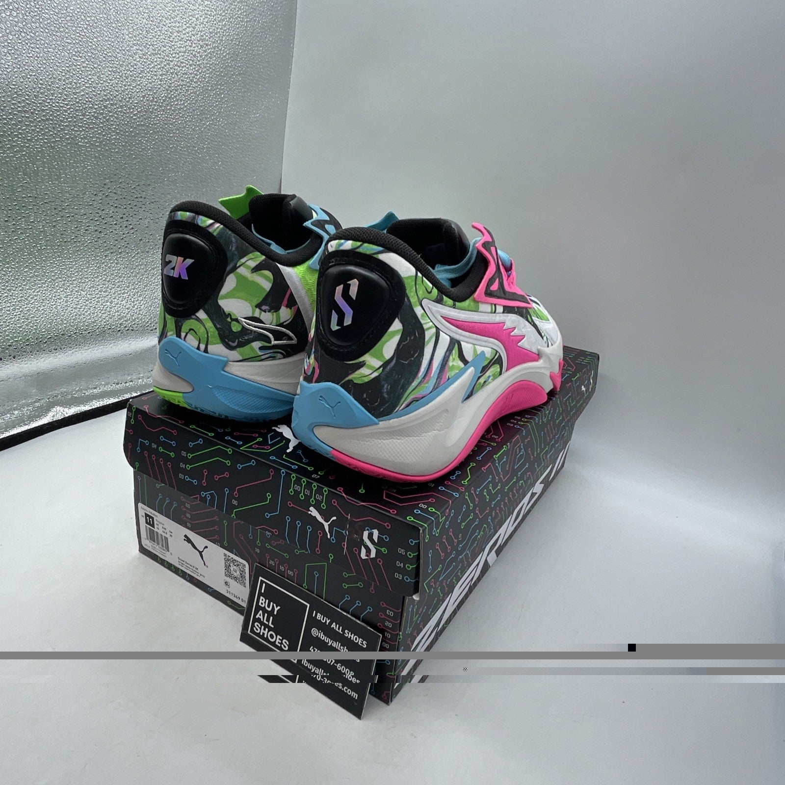 Size 11 - NBA 2K x Puma Scoot Zeros 2 Mismatched (311349-01)