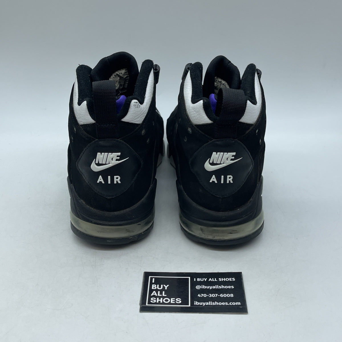 Size 9.5 - Nike Air Max 2 CB 94 2009 Black Purple