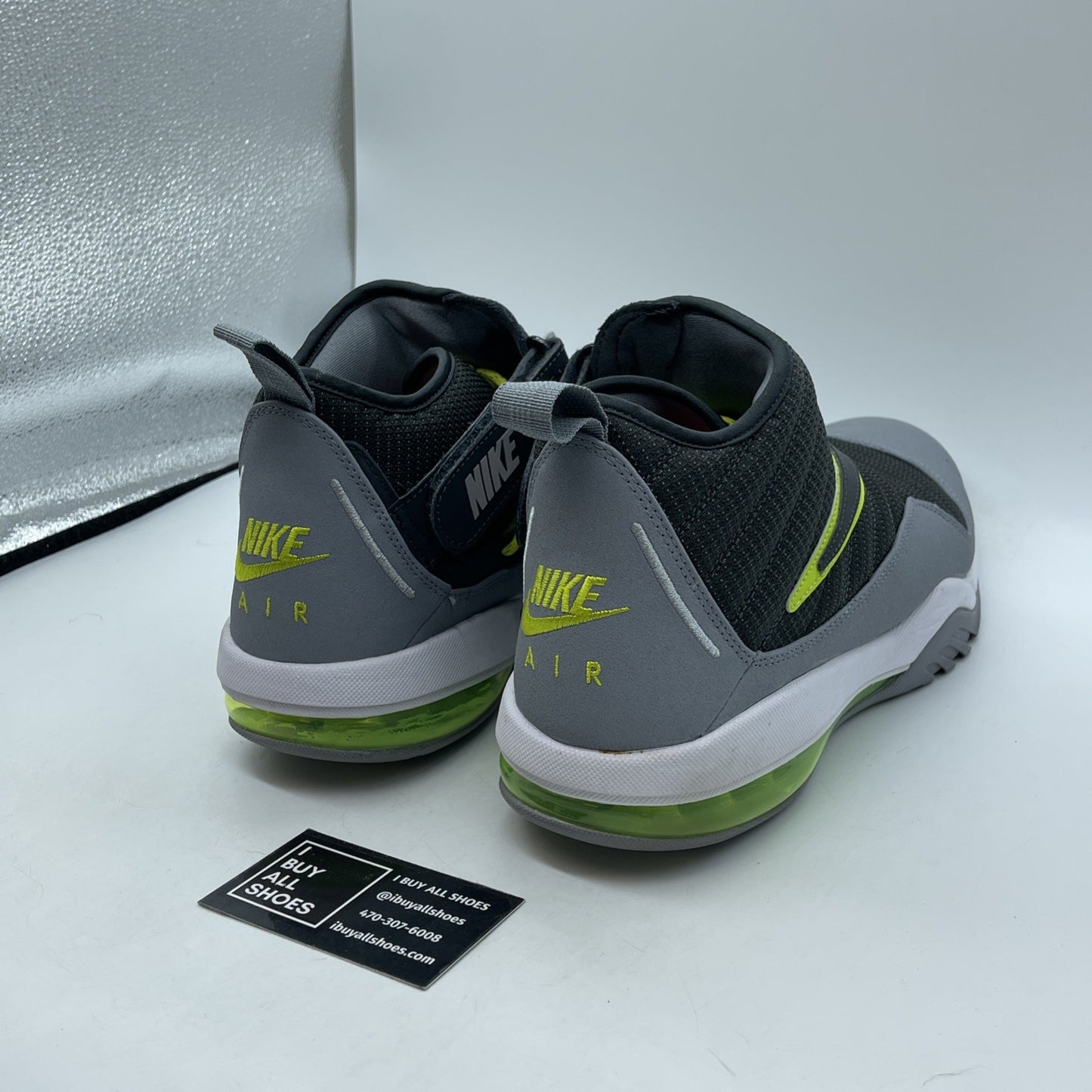 Size 13 - Nike Air Max Shake Evolve NDESTRUKT Grey Suede Leather (511494-001)