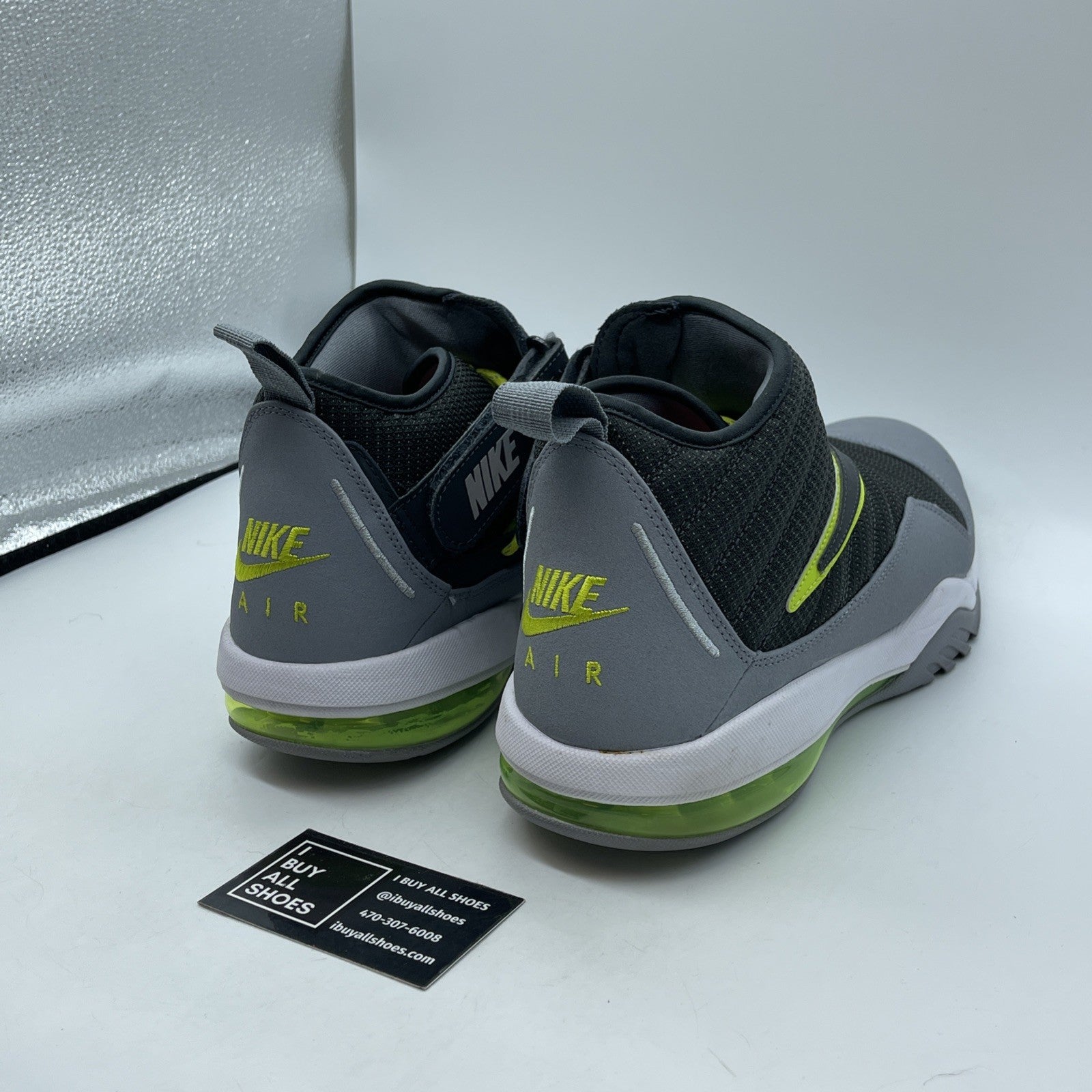 Size 13 - Nike Air Max Shake Evolve NDESTRUKT Grey Suede Leather (511494-001)