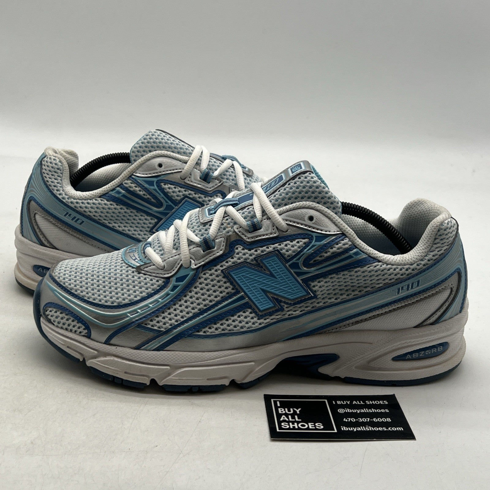 Size 11 - New Balance 740 Blue Agate White (U740ST2)