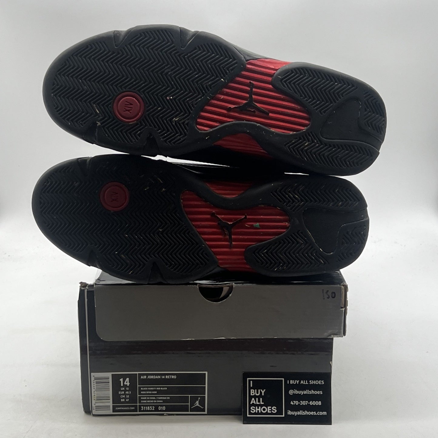Size 14 - Air Jordan 14 Retro 2011 Last Shot (311832-010)