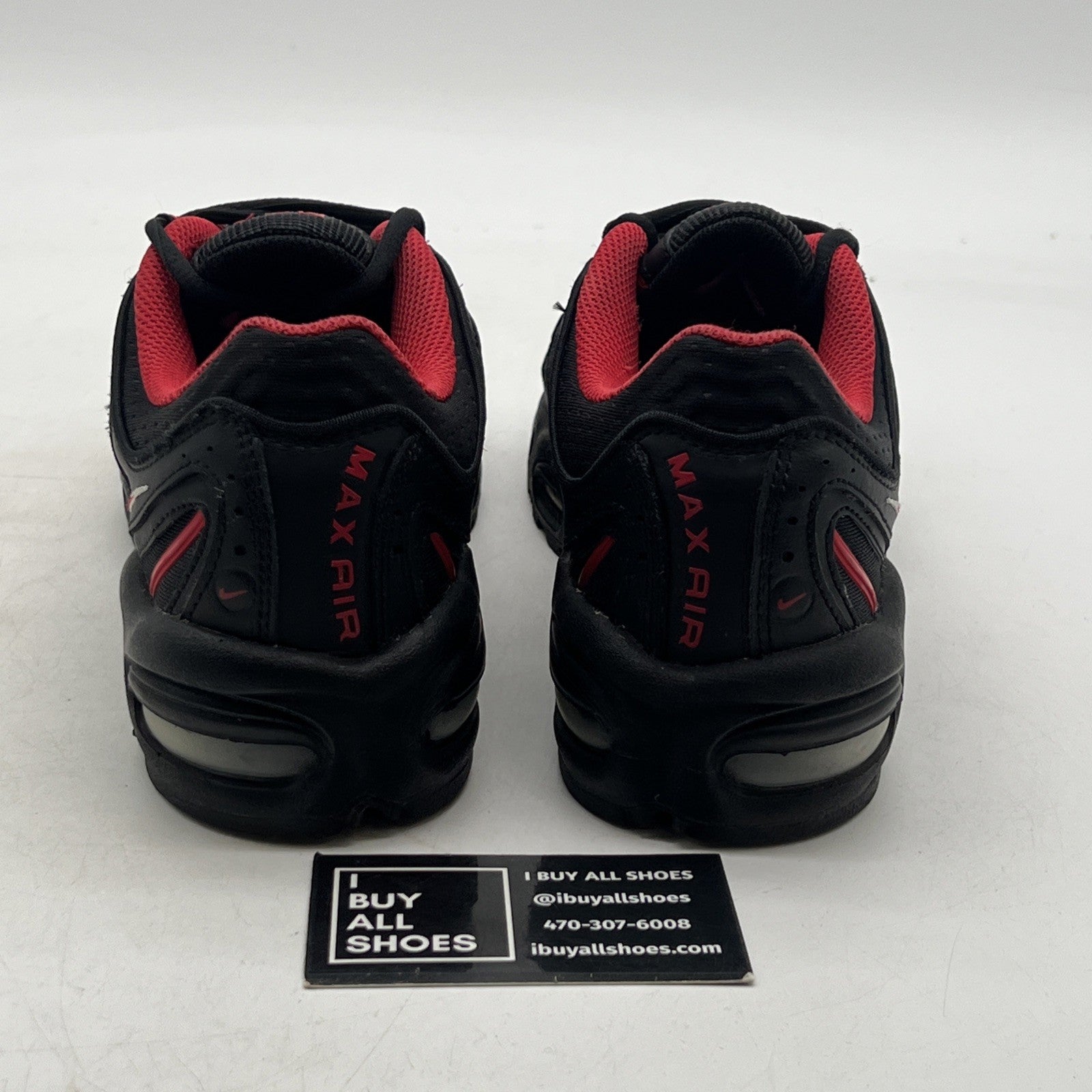 Size 8 - Nike Air Max Tailwind 4 University Red Black Mens (CD0456-600)