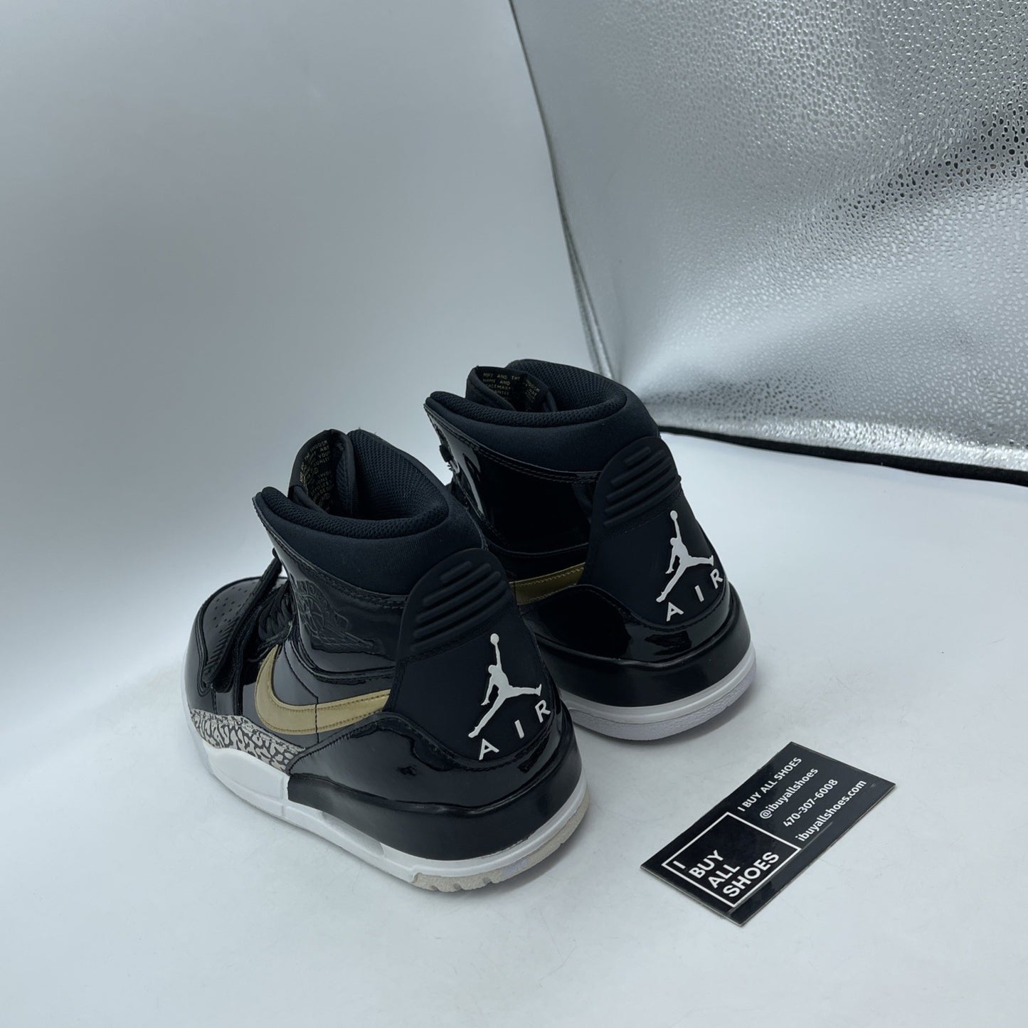 Size 11 - Air Jordan Legacy 312 Black Gold (AV3922-007)