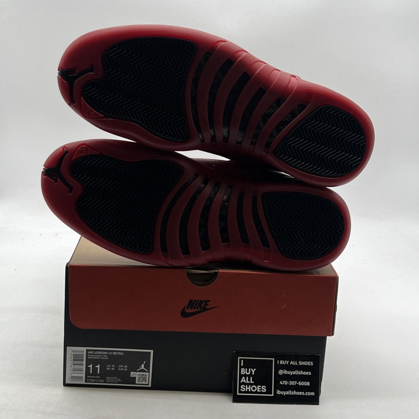 Size 11 - Air Jordan 12 Retro 2025 Flu Game (CT8013-002)