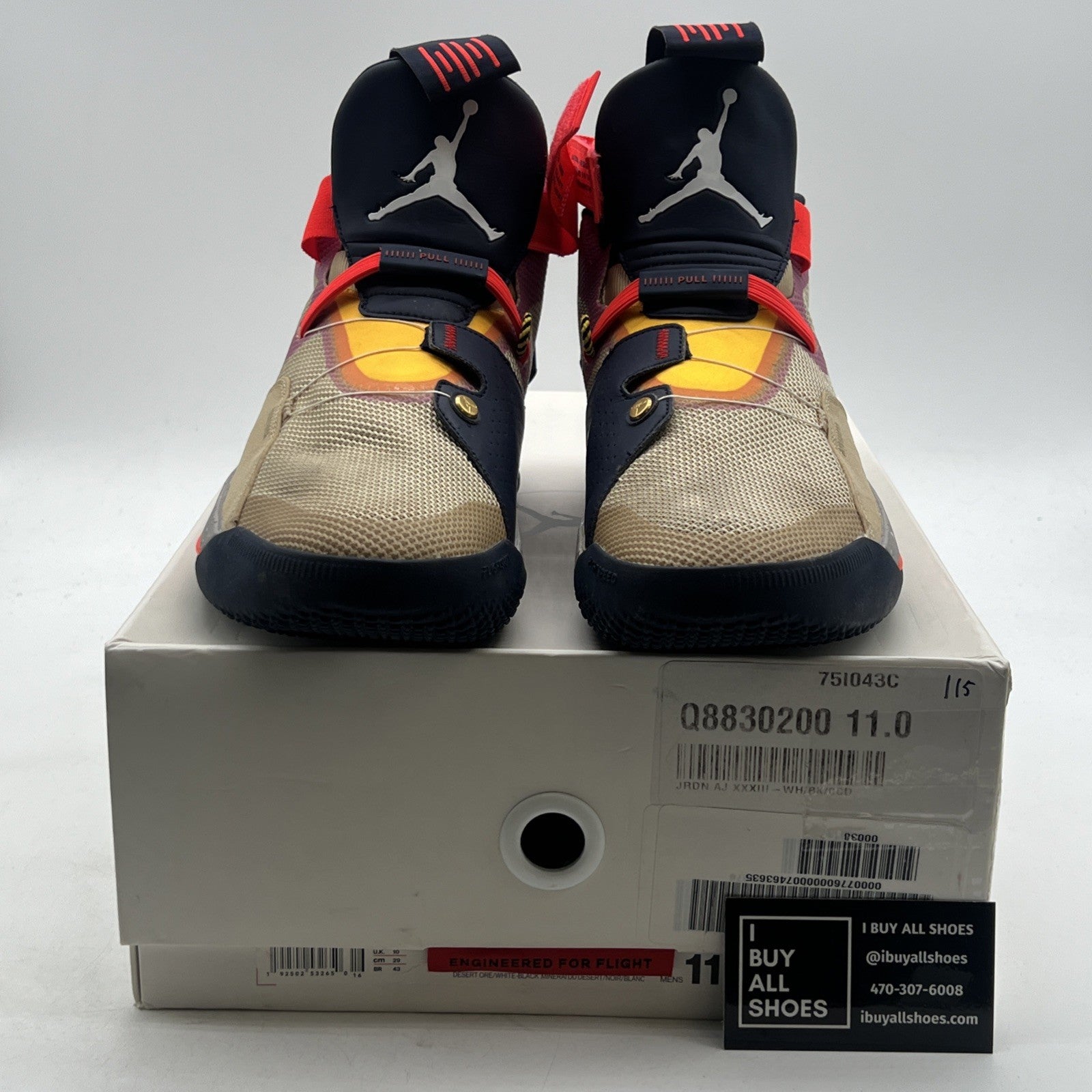 Size 11 - Air Jordan 33 Visible Utility (AQ8830-200)