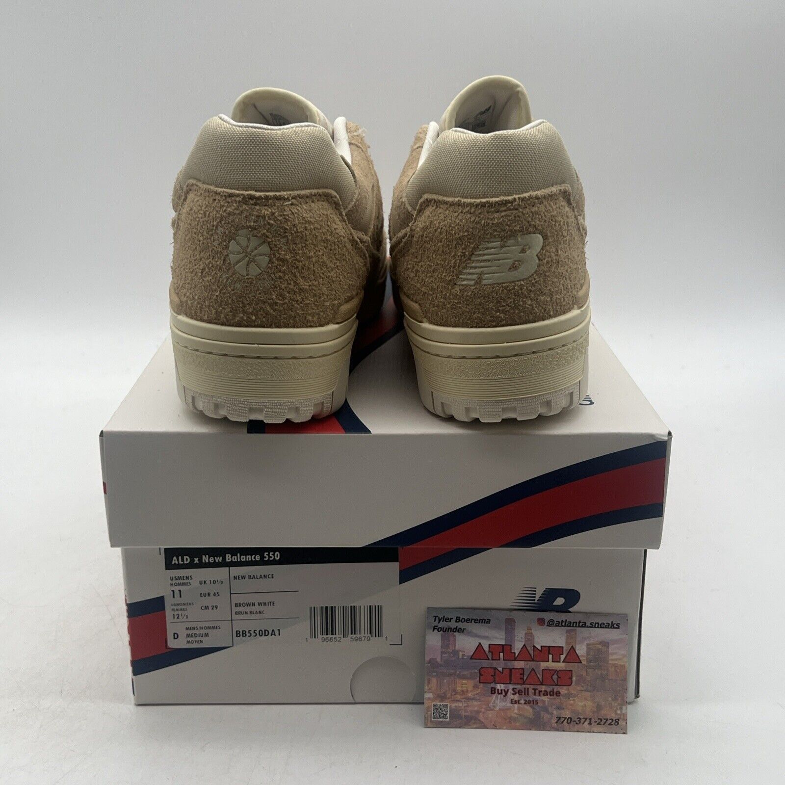 Size 11 - New Balance Aimé Leon Dore x 550 Warm Sand (BB550DA1)