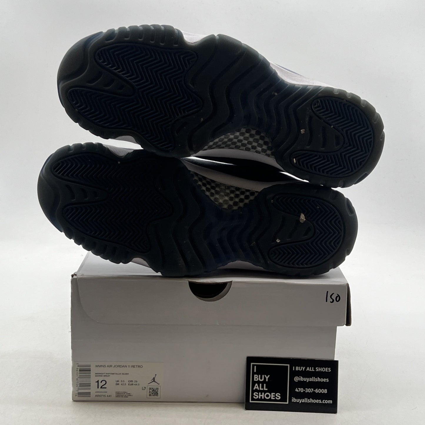 Size 12 - Air Jordan 11 Midnight Navy Velvet 2022 (AR0715-441)