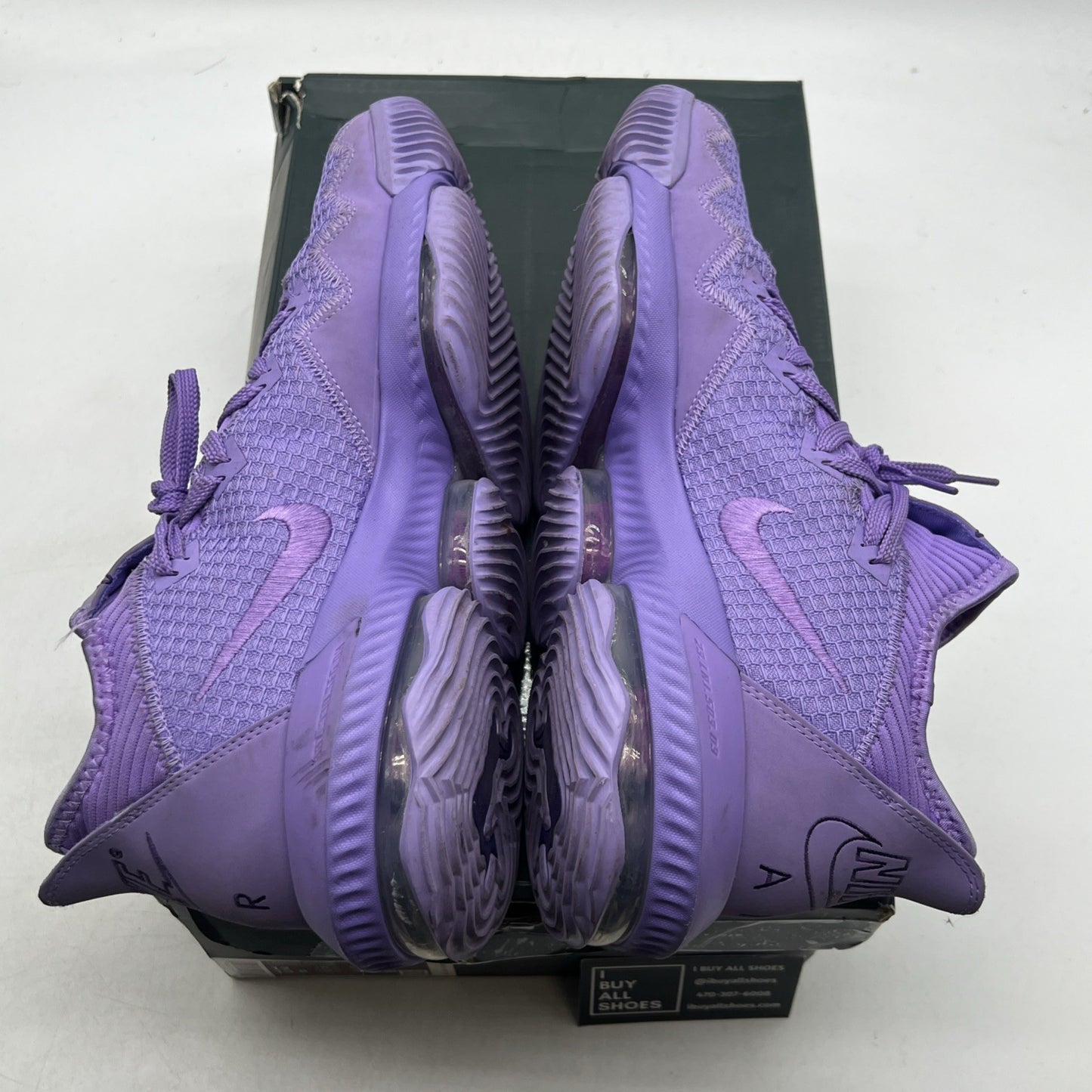 Size 12 - Nike LeBron 16 Low Atomic Purple (CL2668-500)