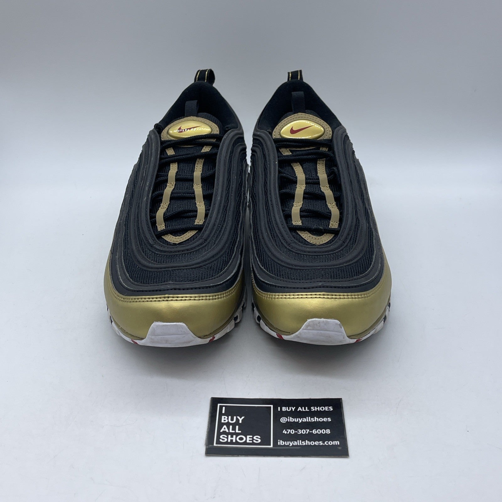 Size 13 - Nike Air Max 97 QS B-Sides Metallic Gold (AT5458-002)