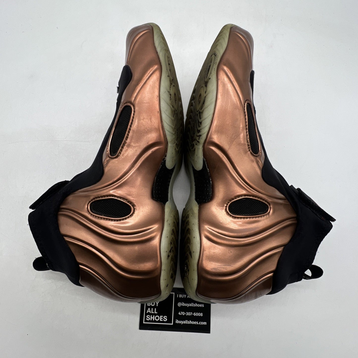 Size 11 - Nike Air Flightposite 2014 Prm Copper (658109-800)