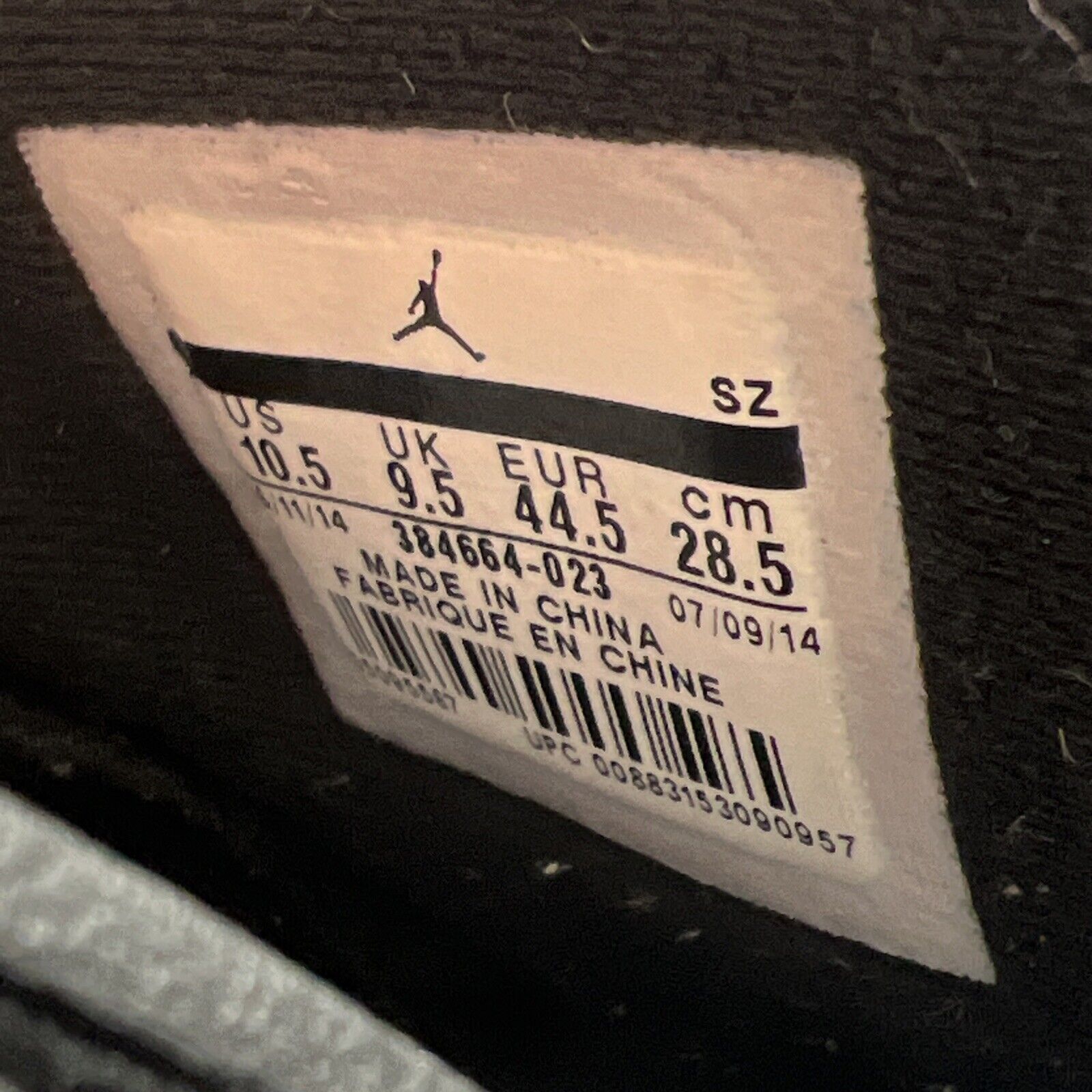 Size 10.5 - Air Jordan 6 Retro Infrared Black 2014 (384664-023)