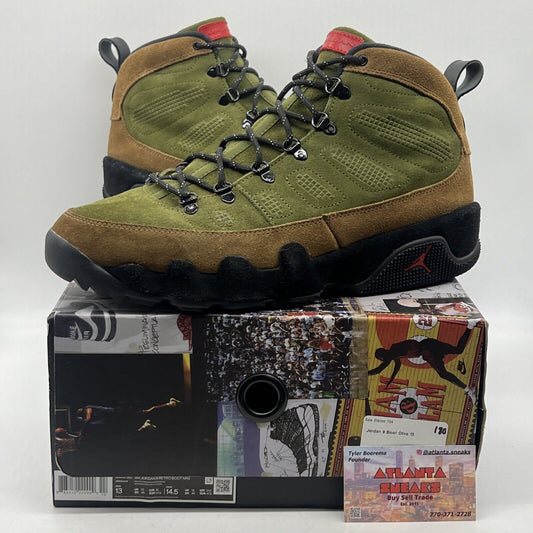 Size 13 - Jordan 9 Retro NRG Beef And Broccoli 2018 Brown Green (AR4491-200)