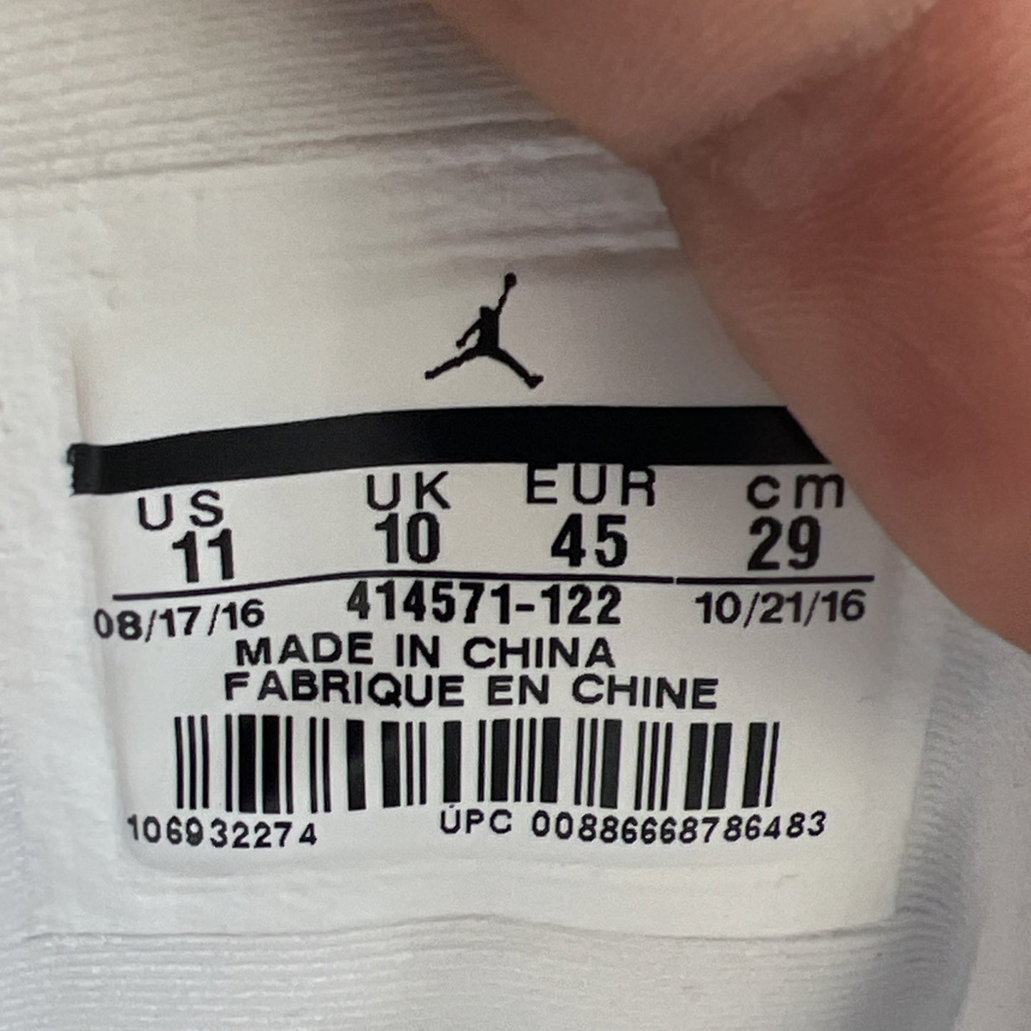 Size 11 - Air Jordan 13 Retro Chicago 2017 (414571-122)